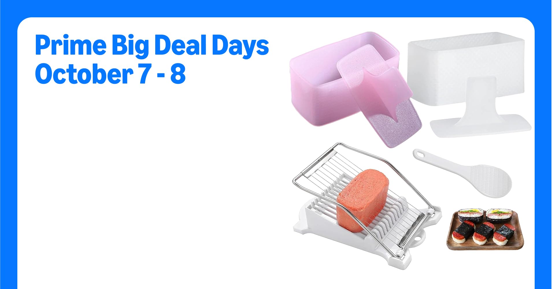 Spam Musubi Mold, 4 Pcs Musubi Maker Kit Spam ...