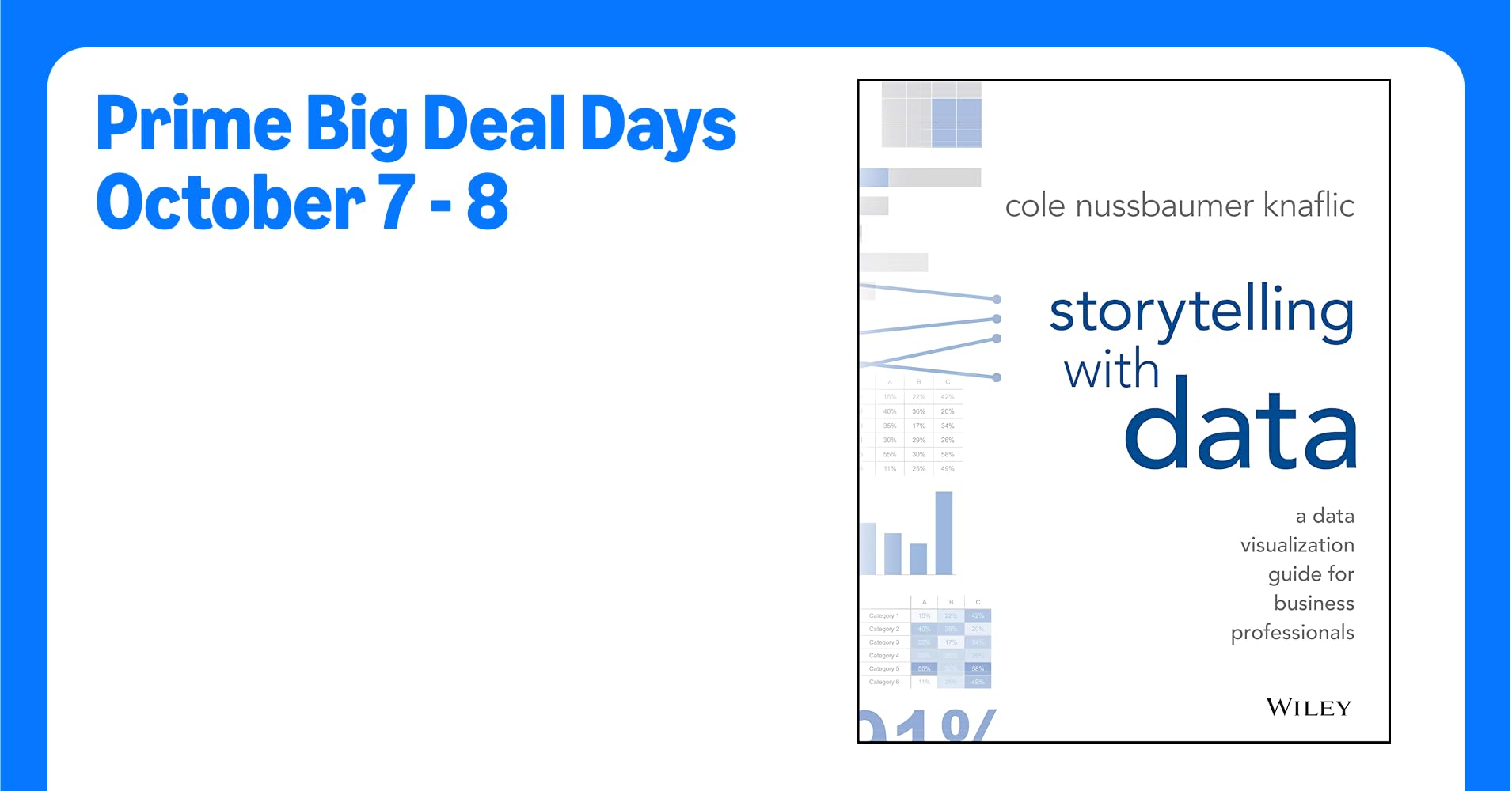 Storytelling with Data: A Data Visualization Guide for Business Professionals
