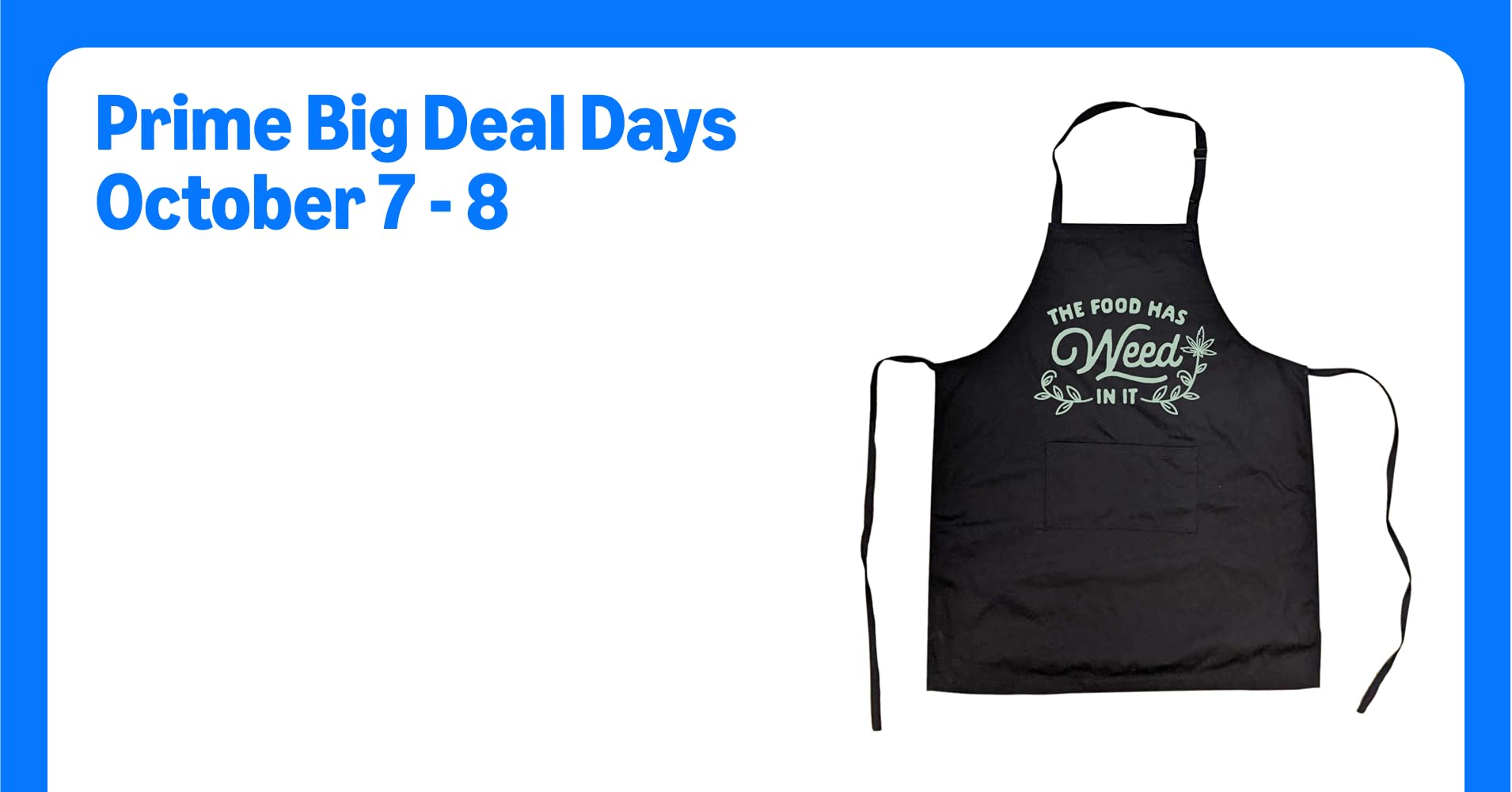 Crazy Dog T-Shirts Funny Cooking Apron – The Food Has Weed In ...