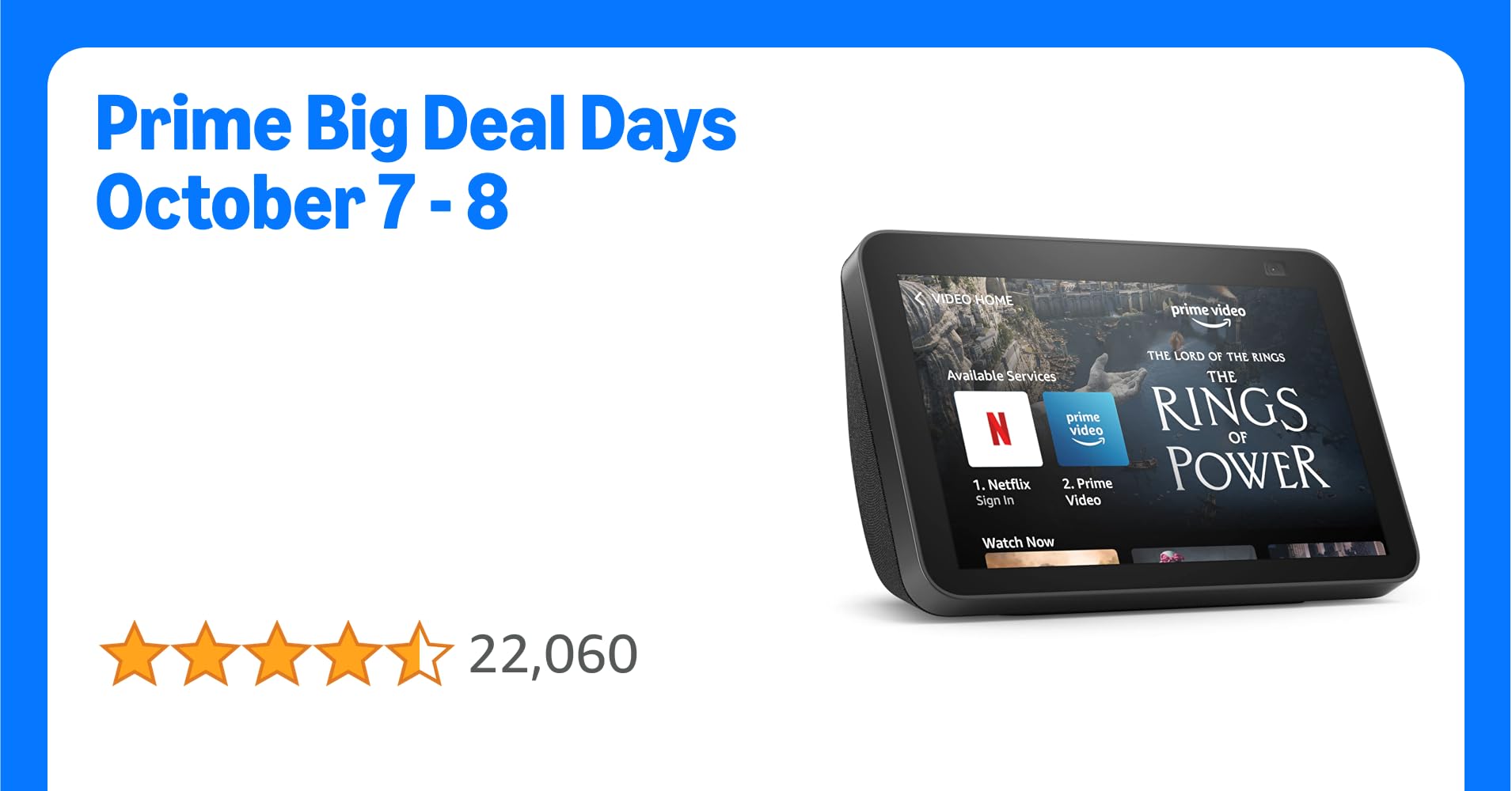 Echo Show 8 | 2nd generation (2021 release), HD smart display with Alexa and 13 MP camera | Charcoal