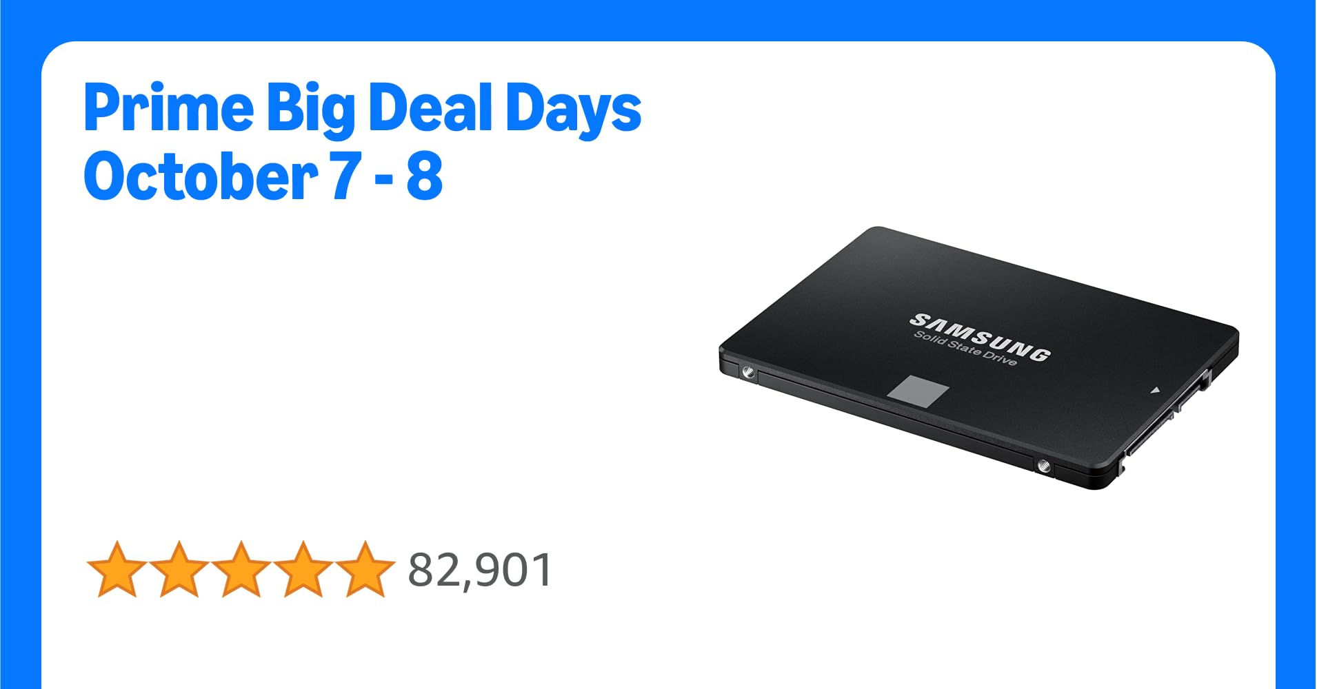 Samsung 860 EVO 500 GB SATA 2.5 Inch Internal Solid State Drive (SSD) (MZ-76E500), black