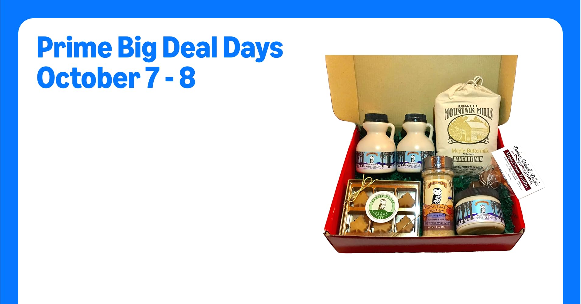 Deluxe Vermont Maple Syrup Gift Box - From Barred ...