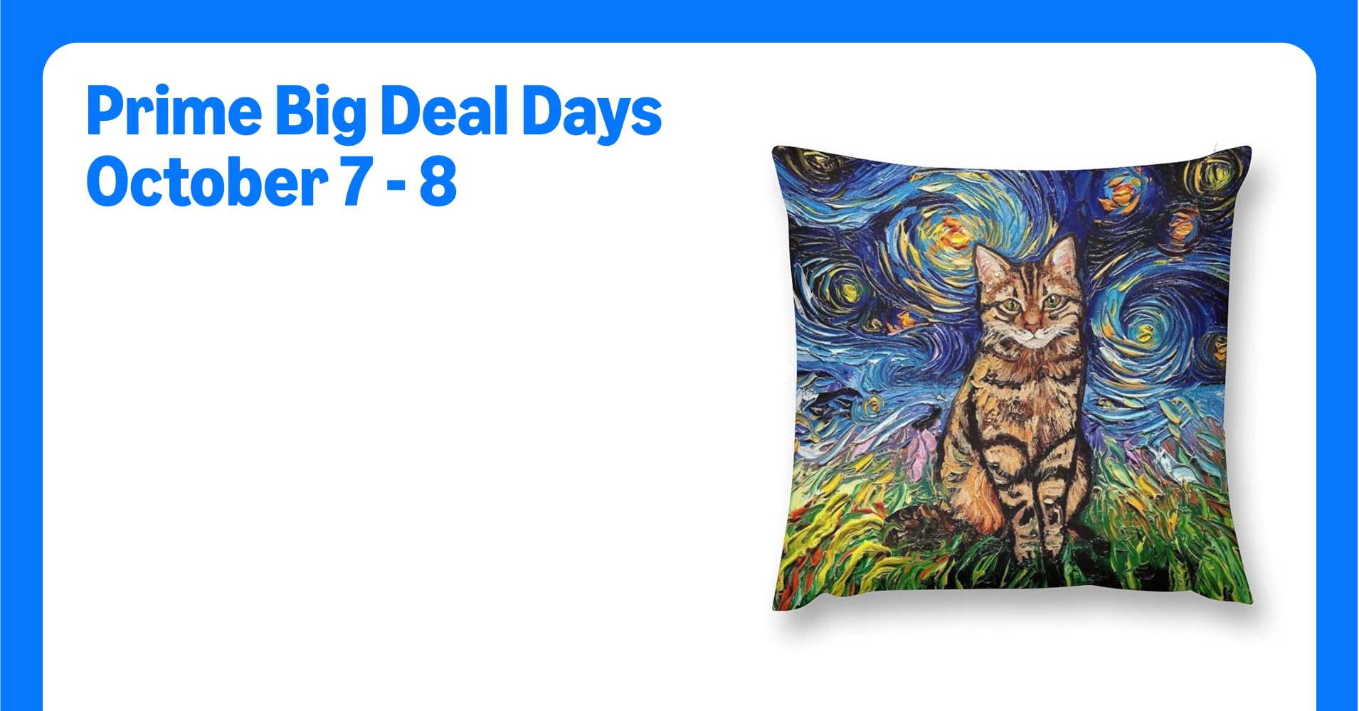 Abstract Cat Throw Pillow Cover 16 "x16 Funny Cat ...