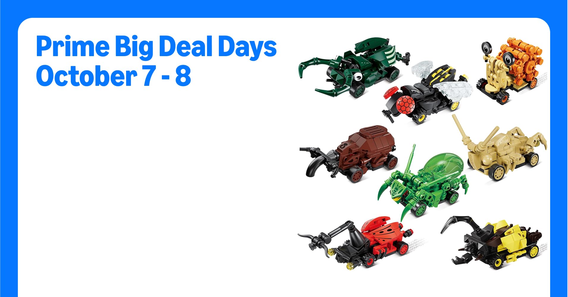 KAZI Insects Pull Back Cars,8 Pack Bug Building Toy ...