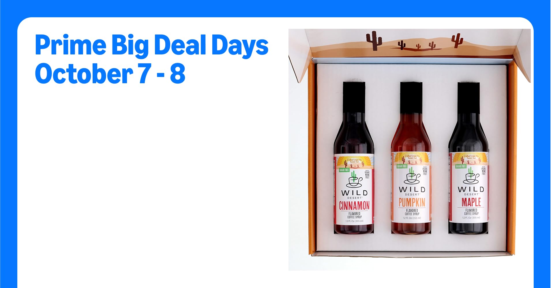 Wild Desert Sugar Free Coffee Syrup Sampler Gift Set ...