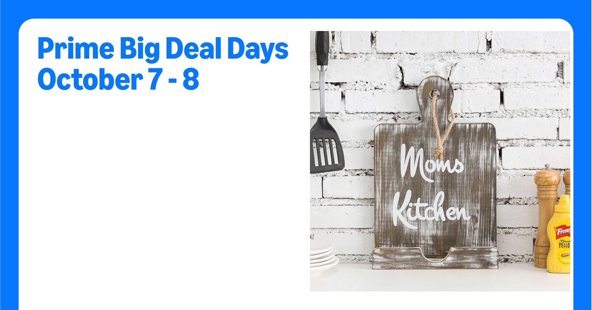 MyGift Gray Cutting Board Style Cookbook Stand ...