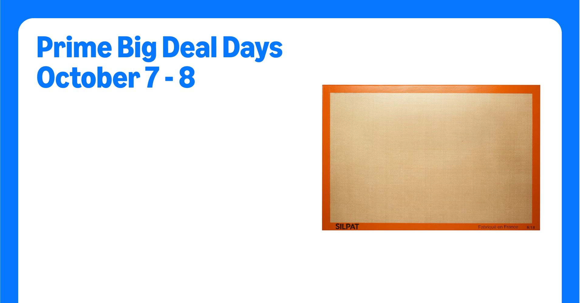 Silpat The Original Premium Non-Stick Silicone Baking Mat, Full ...