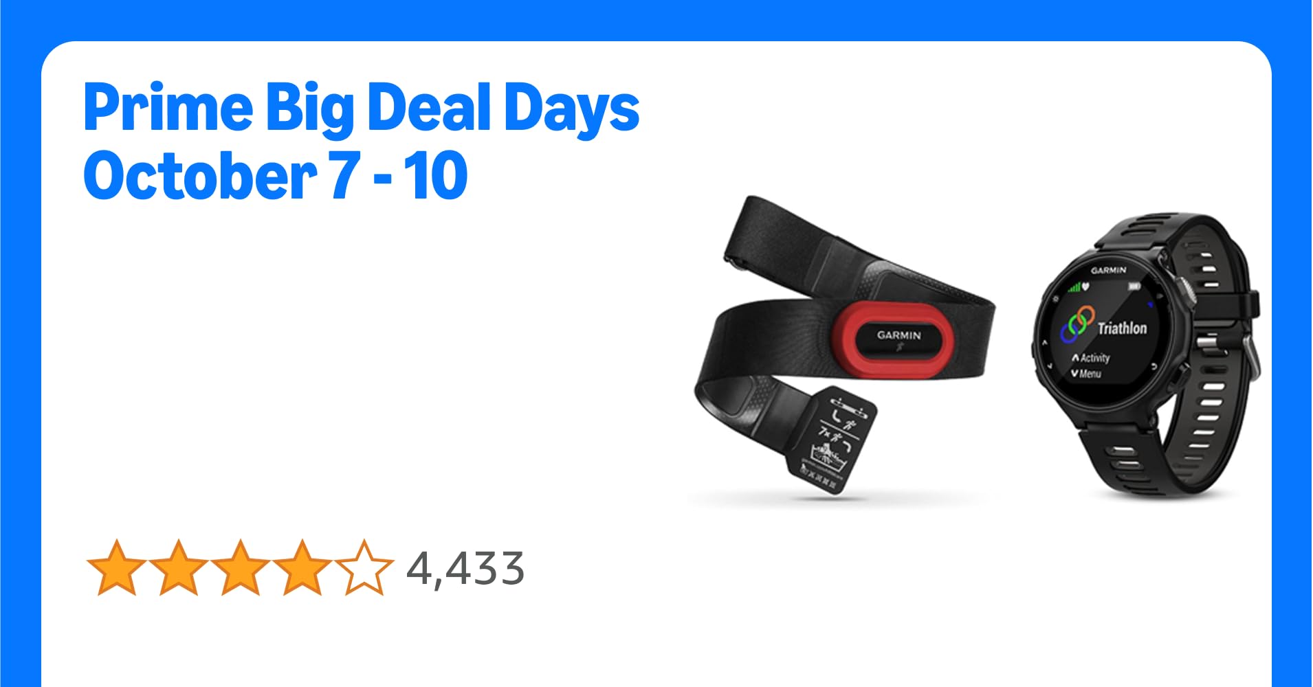 Garmin Forerunner 735XT GPS Unit, Black and Gray Run-Bundle