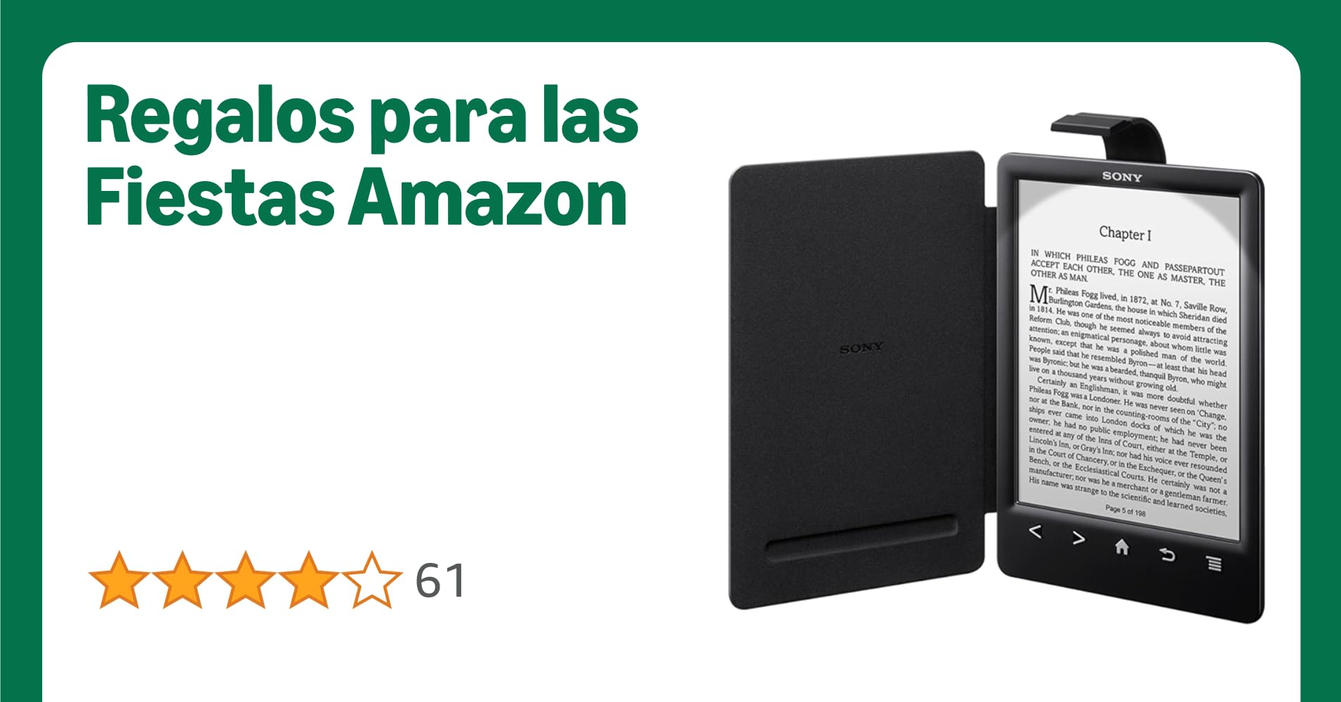 Sony PRSACL30B - Funda para ebook PRS-T3 (cubierta con luz), negro