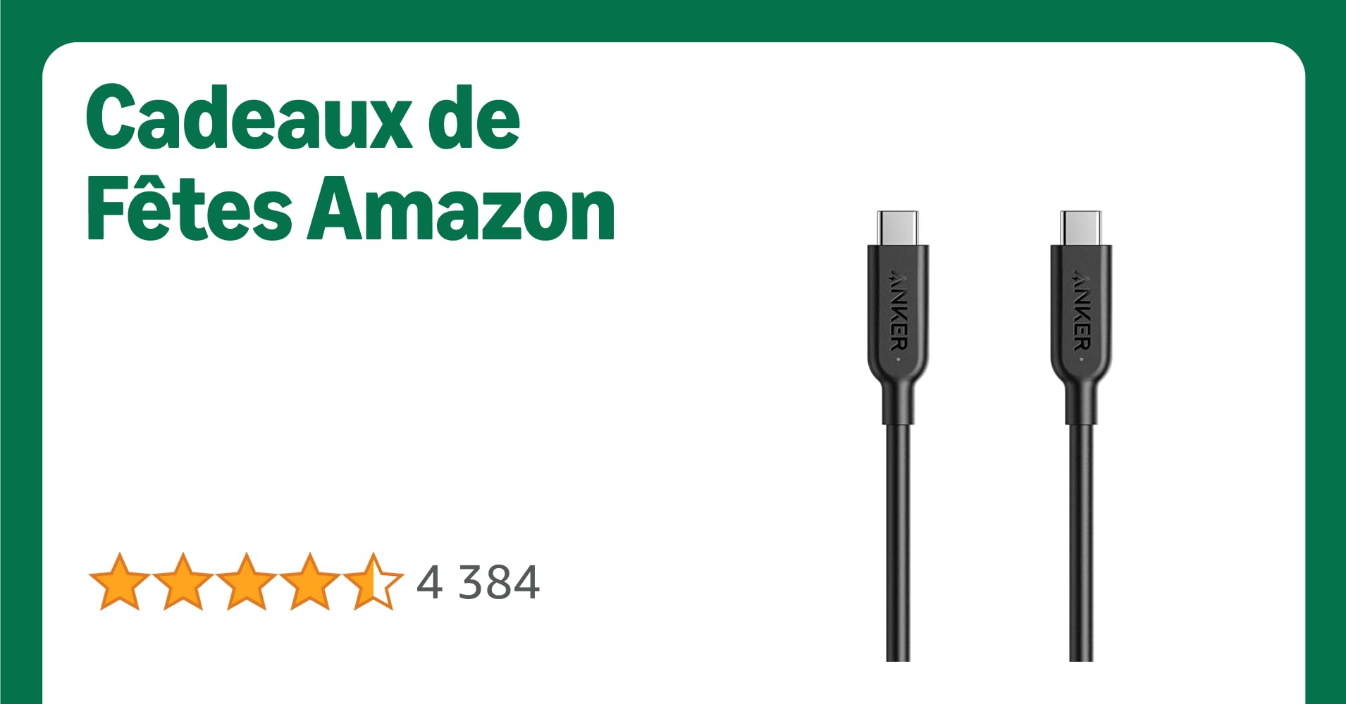 Anker Powerline II Câble USB-C vers USB-C 3.1, Gen2 (90 cm), avec USB Power Delivery pour Galaxy S8, S8+, S9, S10, iPad Pro 2020, nouveau MacBook, Google Pixel, Nexus 6P, Huawei Matebook et autres appareils Anker Powerline II Câble USB-C vers USB-C 3.1, Gen2 (90 cm), avec USB Power Delivery pour Galaxy S8, S8+, S9, S10, iPad Pro 2020, nouveau MacBook, Google Pixel, Nexus 6P, Huawei Matebook et autres appareils
