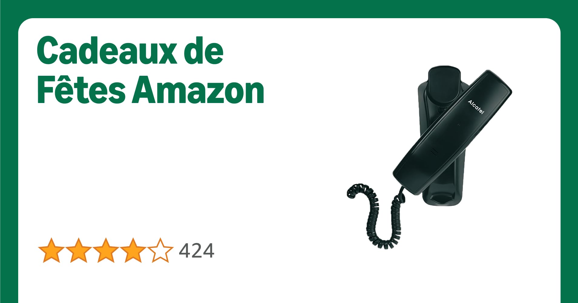 ALCATEL Temporis 10 PRO - Téléphone Fixe Filaire Professionnel - Monobloc - Indicateur Lumineux Pour Appel Entrant - Touche Rappel - Fixation Murale - Noir ALCATEL Temporis 10 PRO - Téléphone Fixe Filaire Professionnel - Monobloc - Indicateur Lumineux Pour Appel Entrant - Touche Rappel - Fixation Murale - Noir