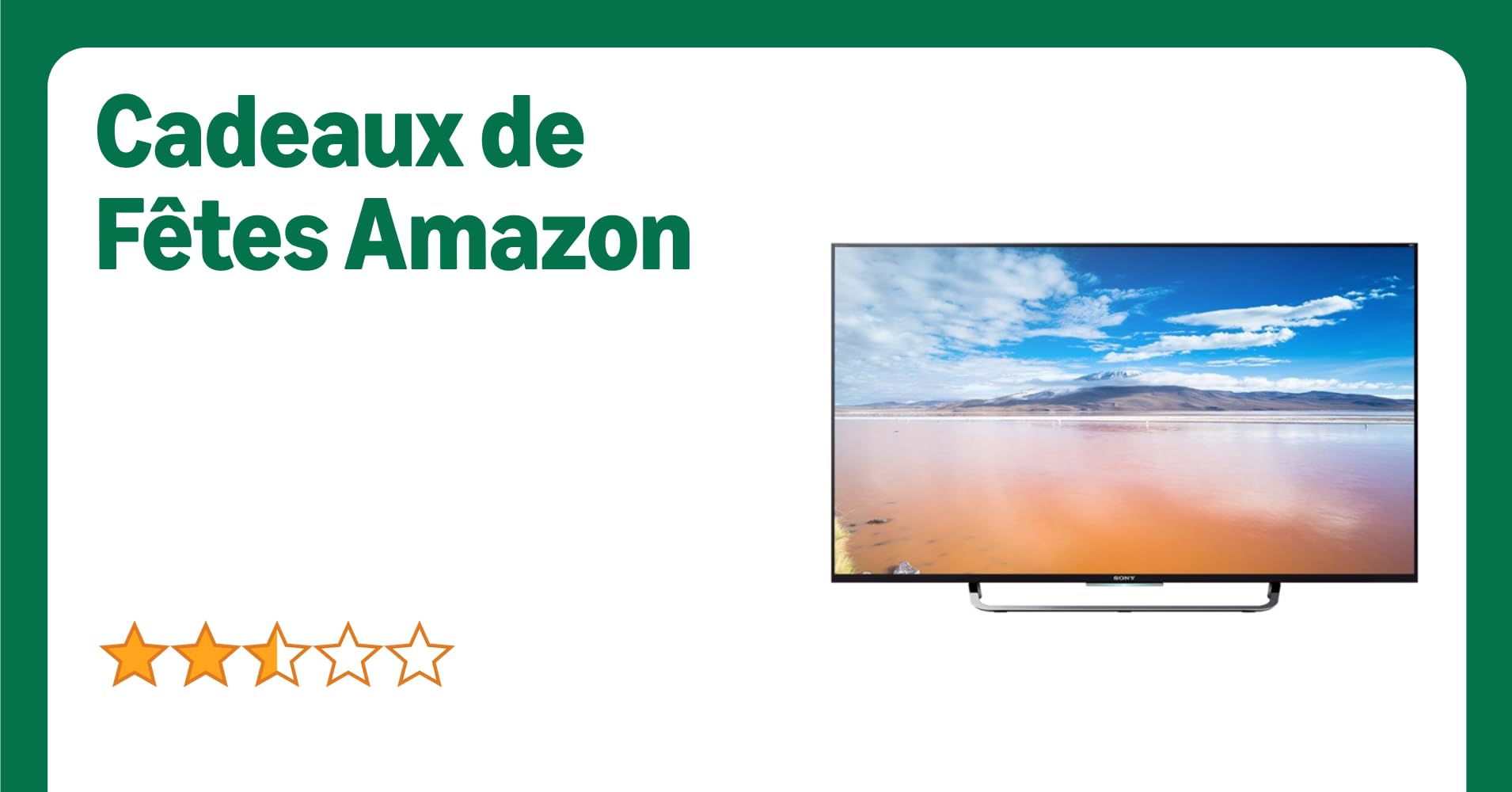 Sony KD-49X8309C TV Ecran LED 49 " (124 cm), Ultra HD 4K, Smart TV, 1000 Hz