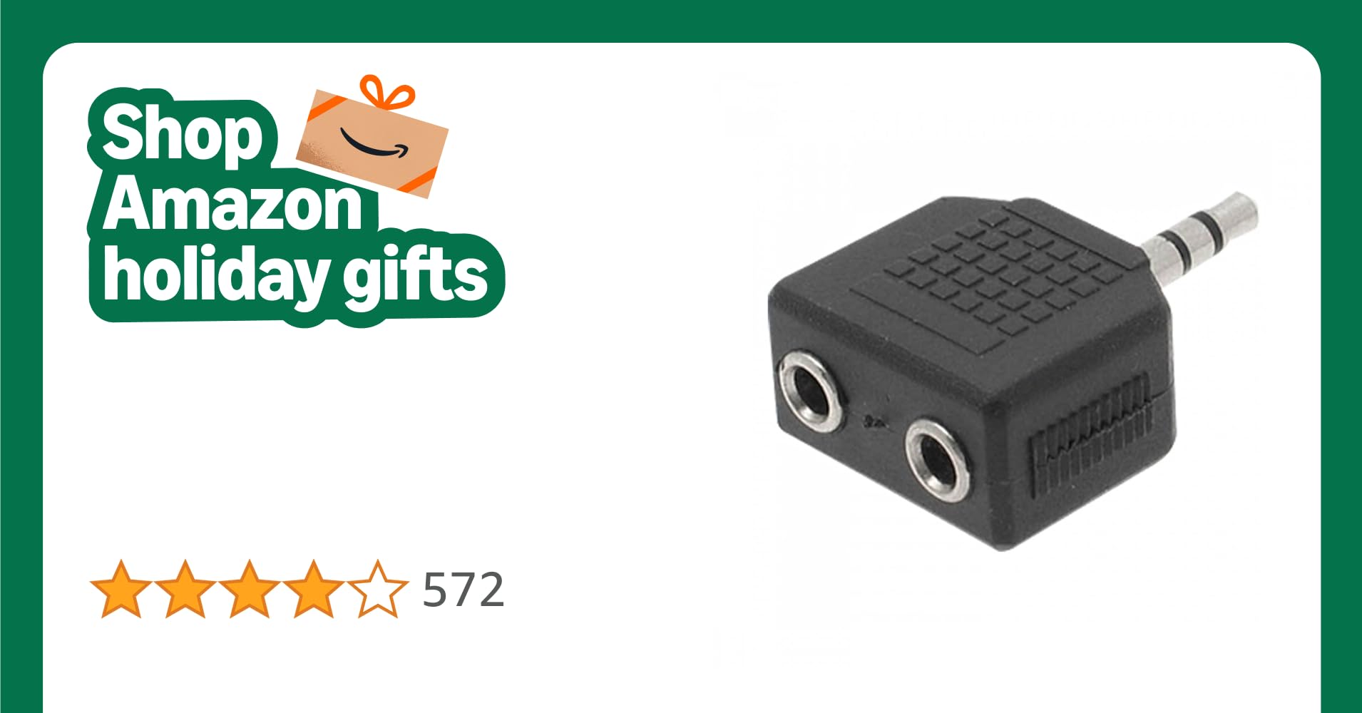 Advanced MP3 Players Headphone Jack Splitter 3.5mm Jack Plug to 2x 3.5mm Jack Sockets Stereo Adaptor Dual Splitter - VASI4KO