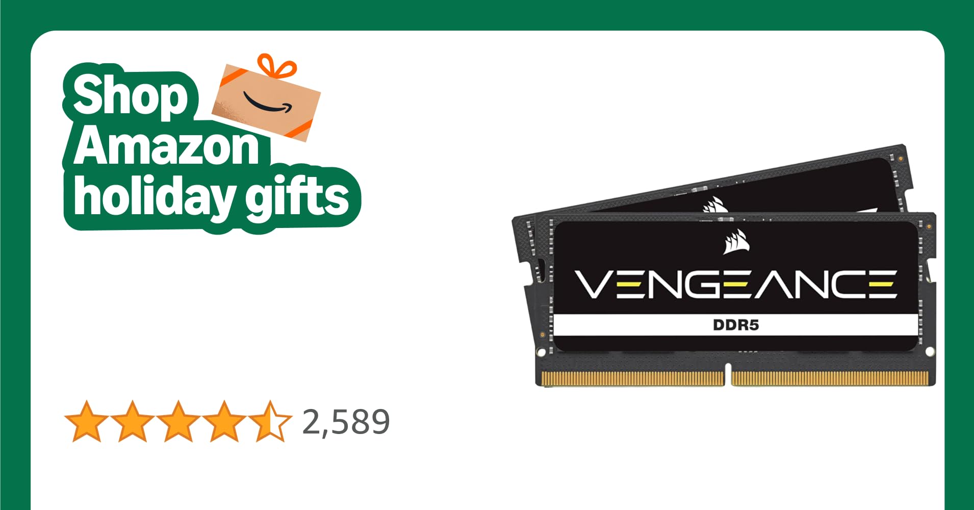 CORSAIR Vengeance SODIMM DDR5 RAM 96GB (2x48GB) 5600MHz CL48-48-48-90 1.10V Intel XMP 3.0 Computer Memory - Black (CMSX96GX5M2A5600C48)