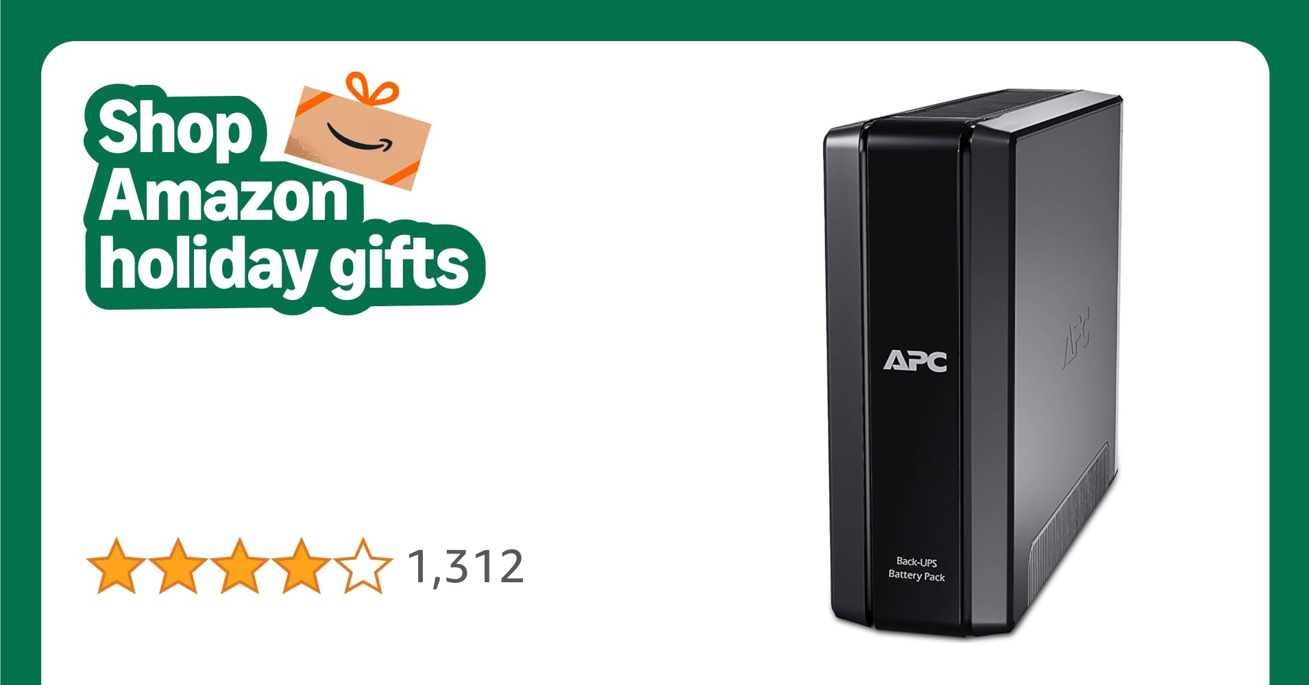 APC by Schneider Electric BR24BPG Back-UPS Pro External Battery Pack for 1.500VA Back-UPS Pro model