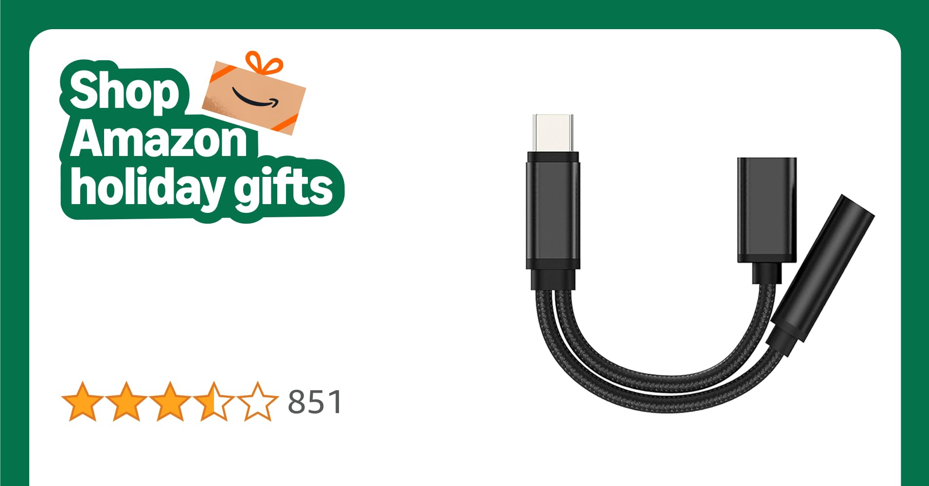 ACCGUYS 2 in 1 Type C to 3.5mm Headphone Audio Aux Adapter, USB C to 3.5mm Audio Charge Headphone Adapter compatible with Huawei P20 P30 Pro Mate 20 Pro, Mi A2 Mi 9 Mi 8