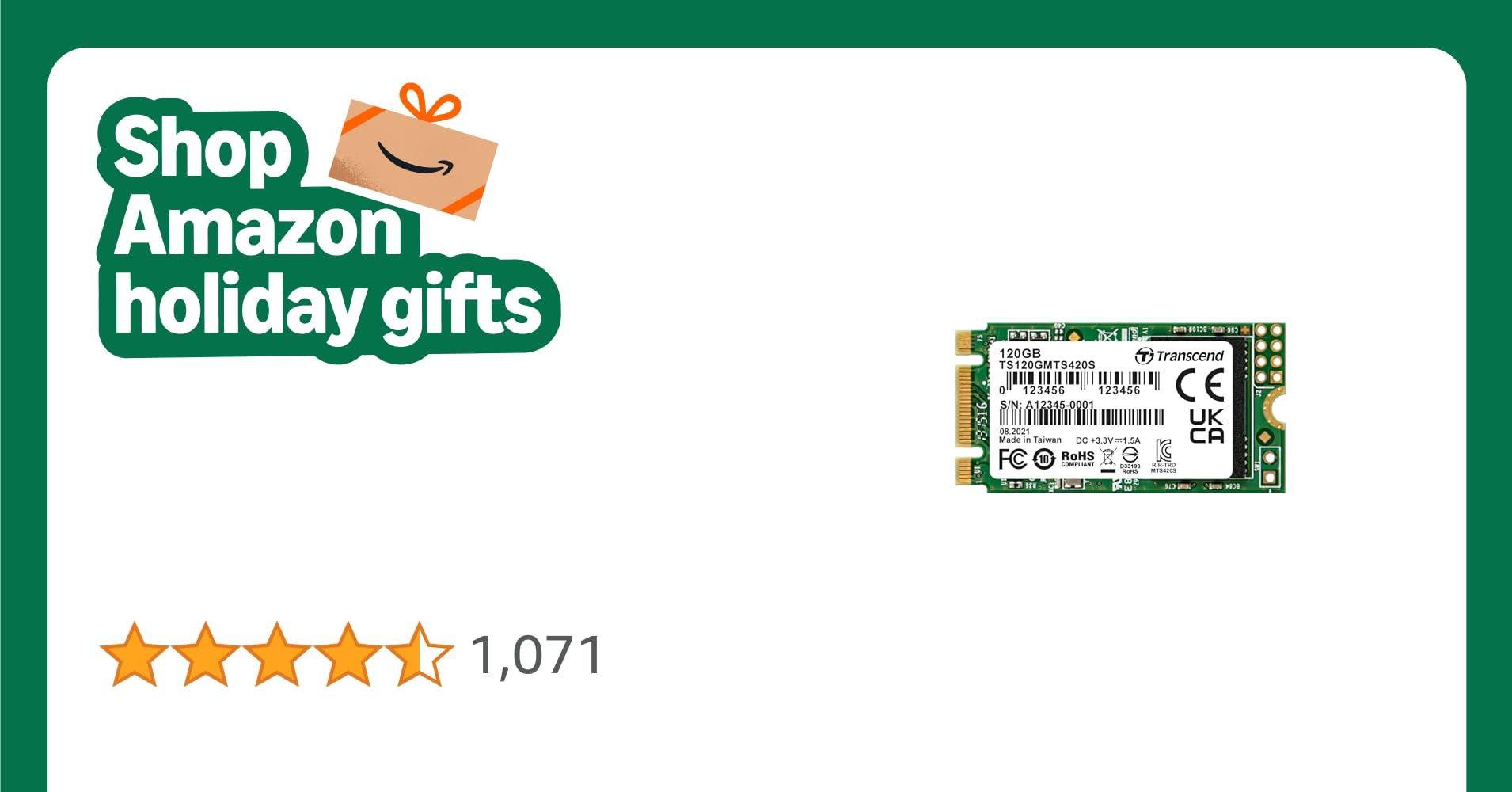 Transcend 3D TLC NAND with SSD M. 2 2242 Sata - Iii GB/S mts420s Series Transcend 3D TLC NAND with SSD M. 2 2242 Sata - Iii GB/S mts420s Series