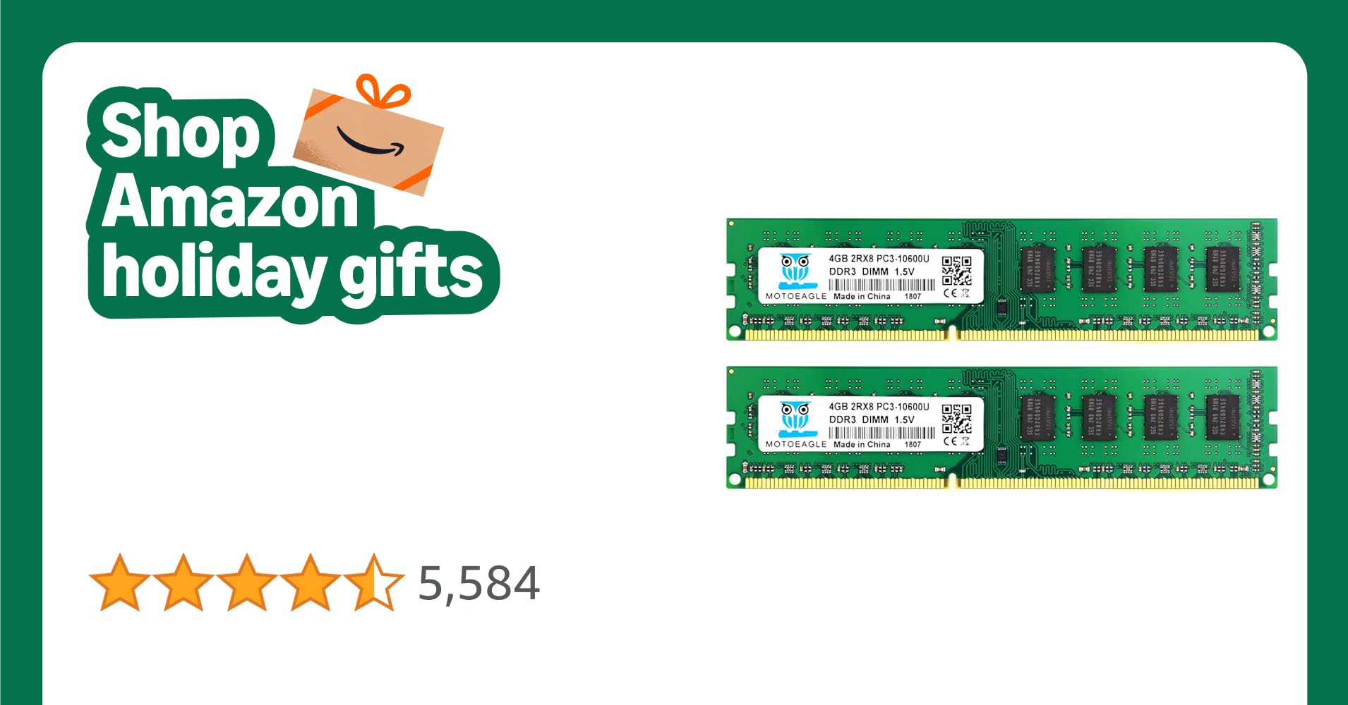 PC3 10600 UDIMM DDR3 1333MHz 8GB Kit (2x4GB) RAM CL9 1.5V 240Pin Non-ECC Unbuffered 2RX8 Dual Rank Desktop Memory Modules PC3 10600 UDIMM DDR3 1333MHz 8GB Kit (2x4GB) RAM CL9 1.5V 240Pin Non-ECC Unbuffered 2RX8 Dual Rank Desktop Memory Modules