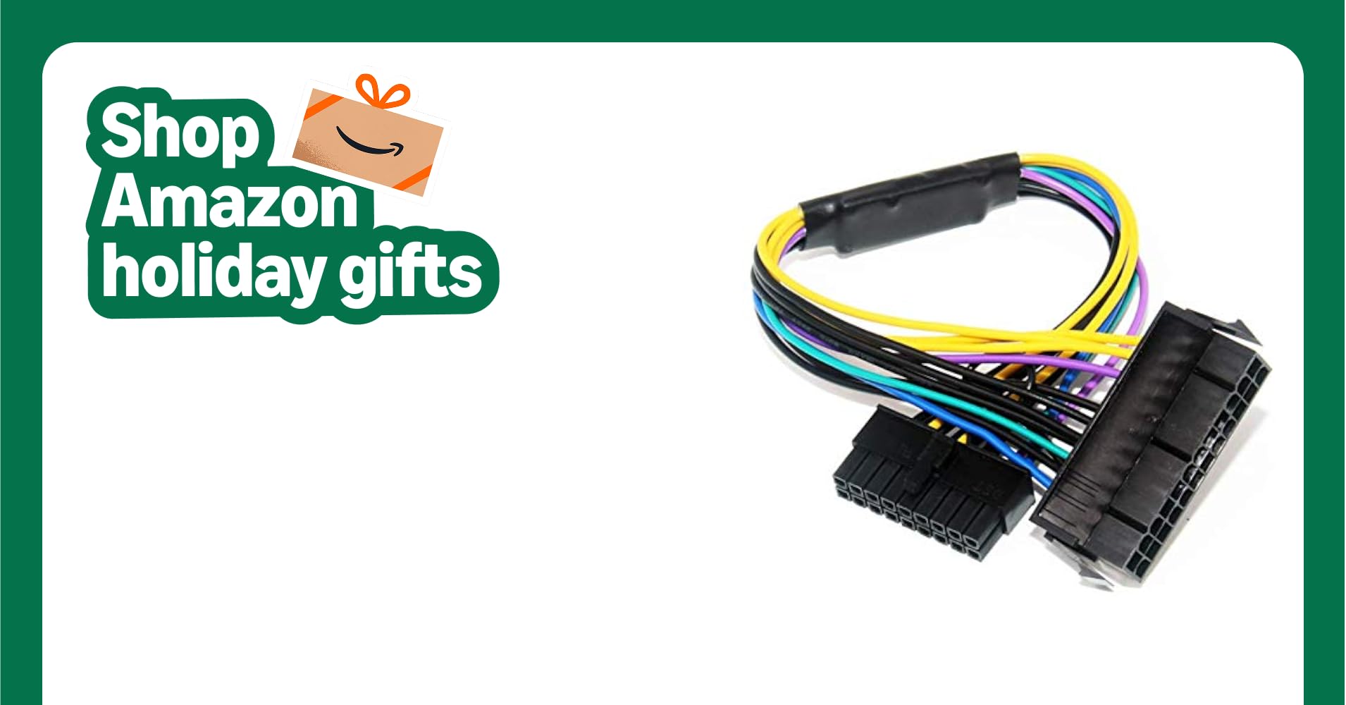 BLUEXIN 24 Pin to 18 Pin ATX PSU Power Adapter Cable for HP Z420/Z620 Workstation 12inch/30cm