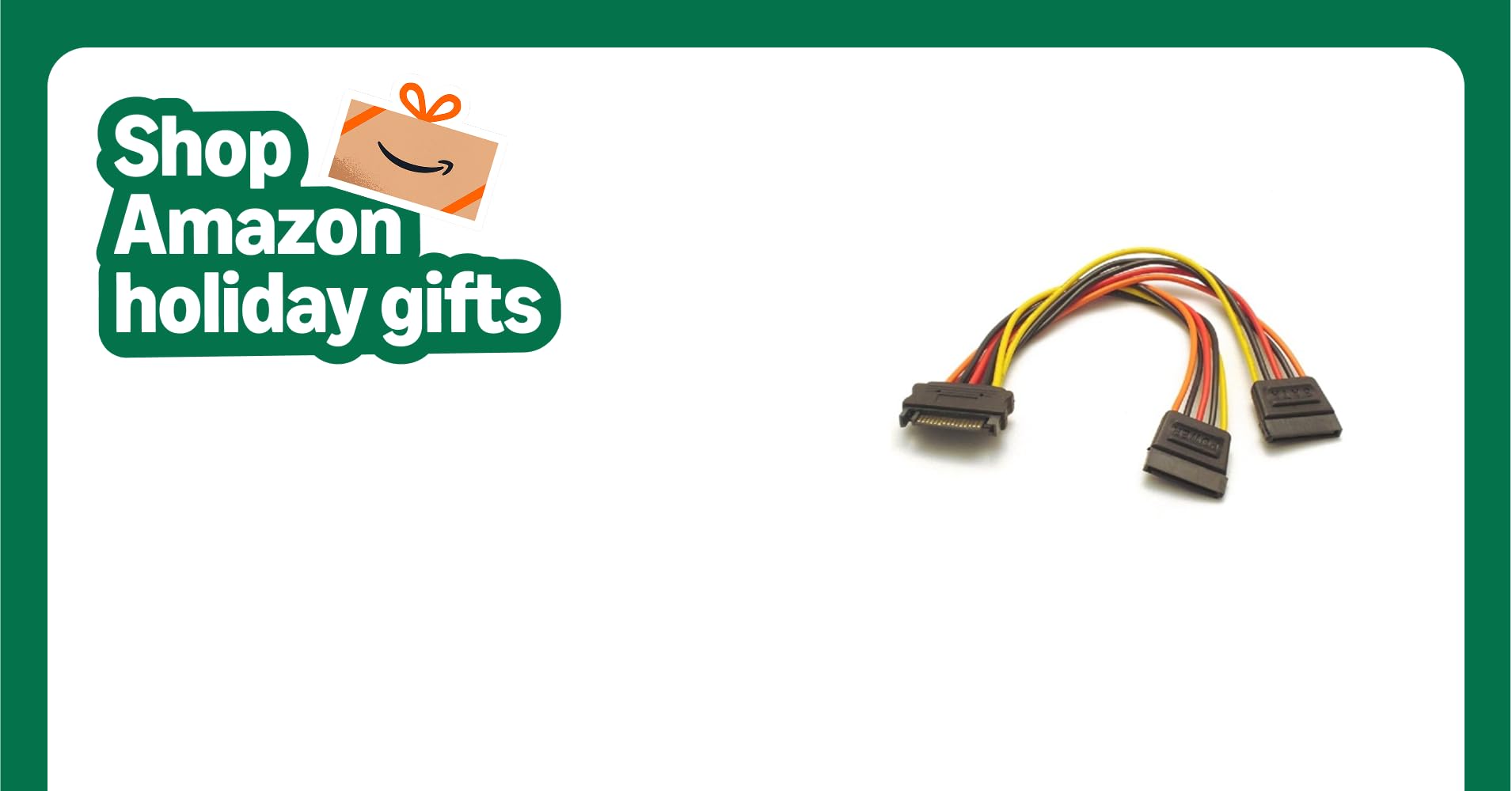 SATA 15 Pin Y Splitter 5 Wire Power Cable SATA 15 Pin Y Splitter 5 Wire Power Cable