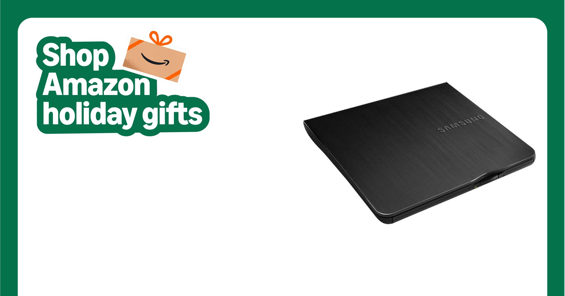 Samsung USB 2.0 Ultra Portable External DVD Writer Model SE-218CB/RSBS