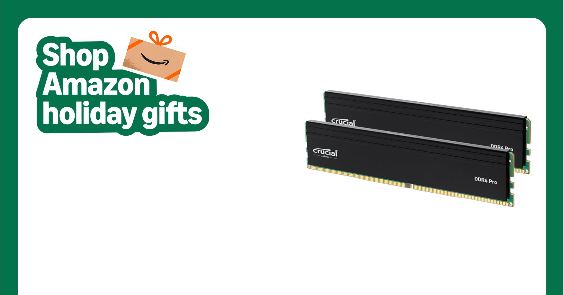 Crucial Pro 32GB DDR4 RAM Kit (2x16GB), High-Performance 3200MHz (or 3000MHz or 2666MHz) Desktop Memory UDIMM 288-Pin, Compatible with Intel and AMD Ryzen - CP2K16G4DFRA32A Crucial Pro 32GB DDR4 RAM Kit (2x16GB), High-Performance 3200MHz (or 3000MHz or 2666MHz) Desktop Memory UDIMM 288-Pin, Compatible with Intel and AMD Ryzen - CP2K16G4DFRA32A