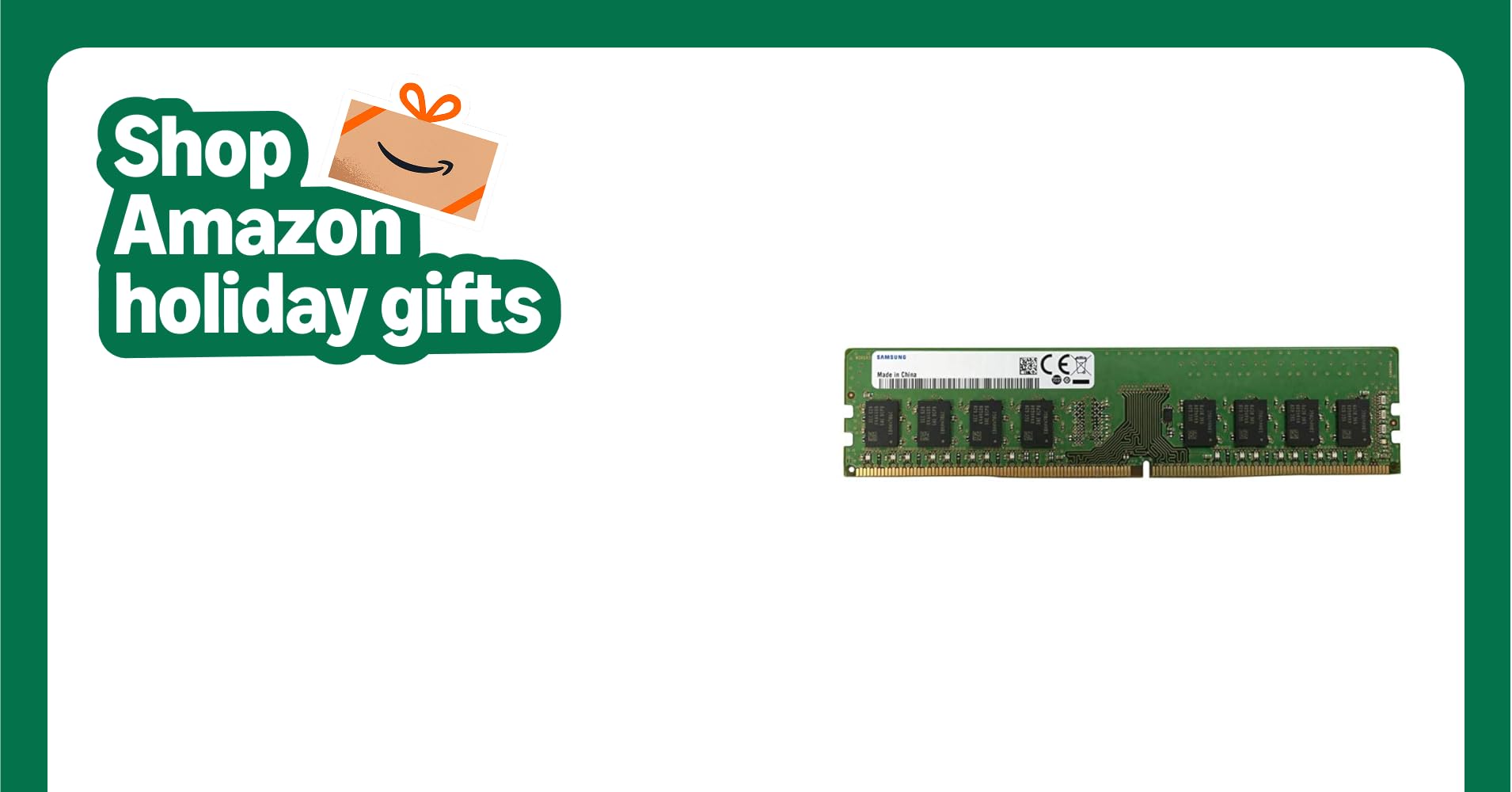 Samsung 16GB DDR4 PC4-21300, 2666MHz, 288 Pin DIMM, 1.2V, CL 19 Desktop RAM Memory Module Samsung 16GB DDR4 PC4-21300, 2666MHz, 288 Pin DIMM, 1.2V, CL 19 Desktop RAM Memory Module