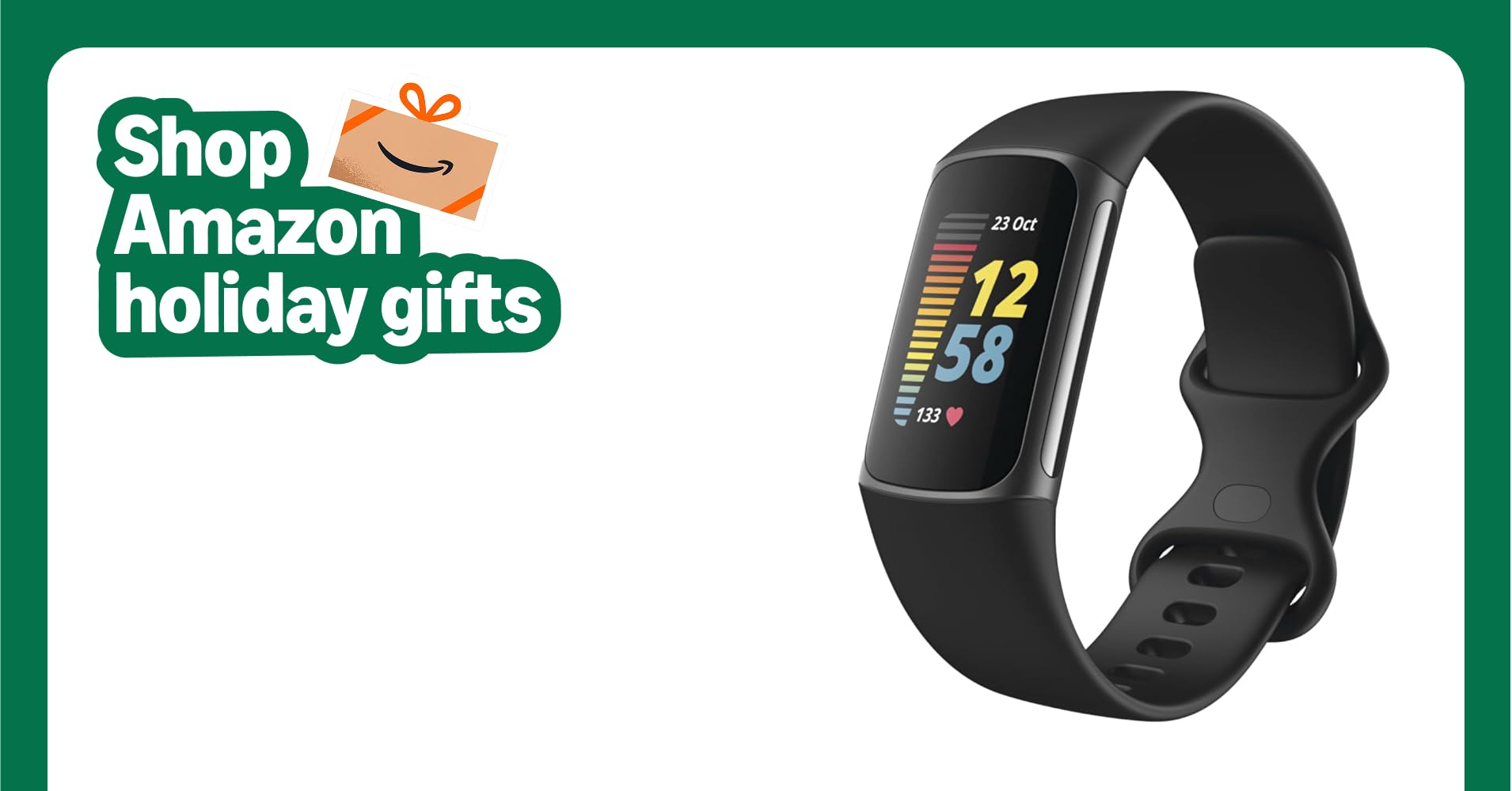 Fitbit Charge 5 Advanced Health & Fitness Tracker with Built-in GPS, Stress Management Tools, Sleep Tracking, 24/7 Heart Rate and More, Black/Graphite, One Size (S &L Bands Included)