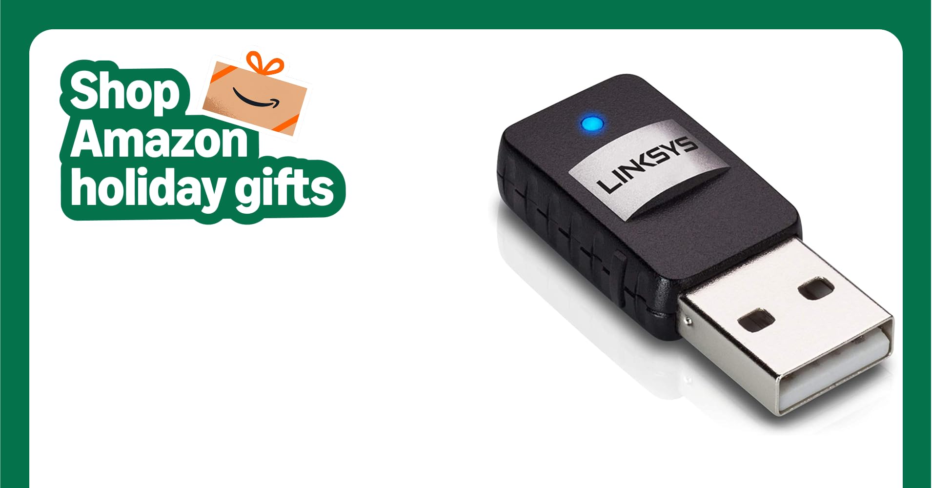 Linksys AE6000 Wireless Mini USB Adapter AC 580 Dual Band,Black,8.60in. x 5.40in. x 2.30in. Linksys AE6000 Wireless Mini USB Adapter AC 580 Dual Band,Black,8.60in. x 5.40in. x 2.30in.