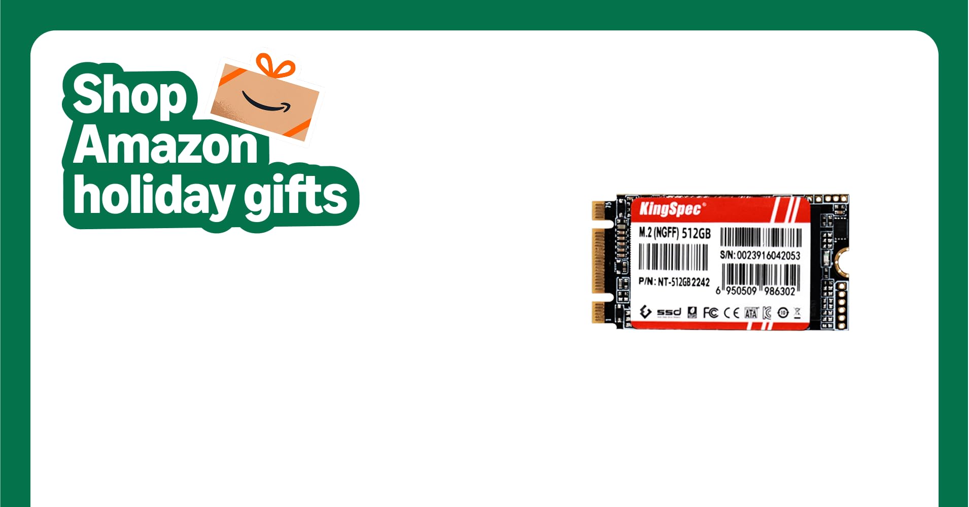 KingSpec NT Series 512GB M.2 2242 SATA SSD - Not Compatible with NVMe Socket, Sata3 6Gb/s Internal Solid State Drive, for Ultrabook & Laptop & Desktop KingSpec NT Series 512GB M.2 2242 SATA SSD - Not Compatible with NVMe Socket, Sata3 6Gb/s Internal Solid State Drive, for Ultrabook & Laptop & Desktop