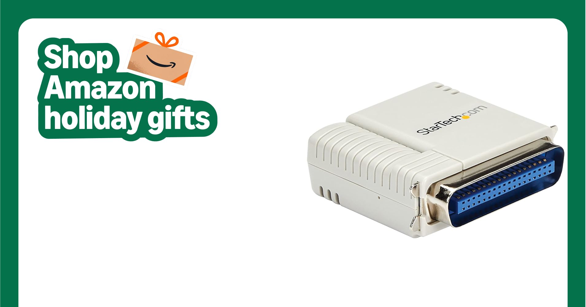 StarTech.com 1 Port 10/100 Mbps Ethernet Parallel Network Print Server, Centronics Printer Server, TAA - Replaced by PM1115P3 StarTech.com 1 Port 10/100 Mbps Ethernet Parallel Network Print Server, Centronics Printer Server, TAA - Replaced by PM1115P3