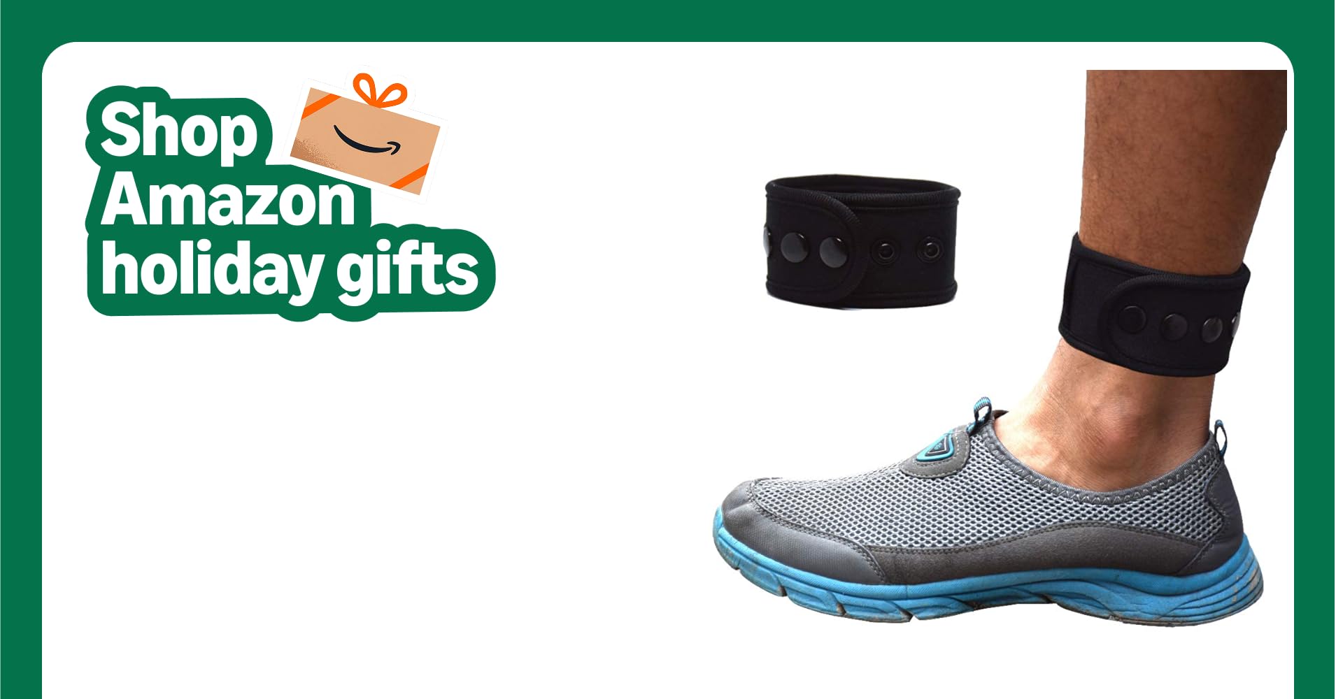 B-Great Ankle Band for Men and Women Compatible with Fitbit Zip/Fitbit Charge 2/Fitbit Blaze/Fitbit Versa/Jawbone Up Move/Moov Now/Misfit Shine Fitness Tracker (Black, X-Large)