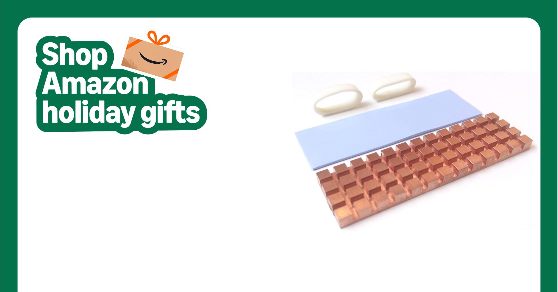 Easycargo M.2 2280 SSD Heatsink Kit, Cooler Heat Sink + Silicone Based Thermal Pad for Cooling M.2 SSD, NGFF SSD, NVME SSD, SSD(70mmx22mm) Easycargo M.2 2280 SSD Heatsink Kit, Cooler Heat Sink + Silicone Based Thermal Pad for Cooling M.2 SSD, NGFF SSD, NVME SSD, SSD(70mmx22mm)