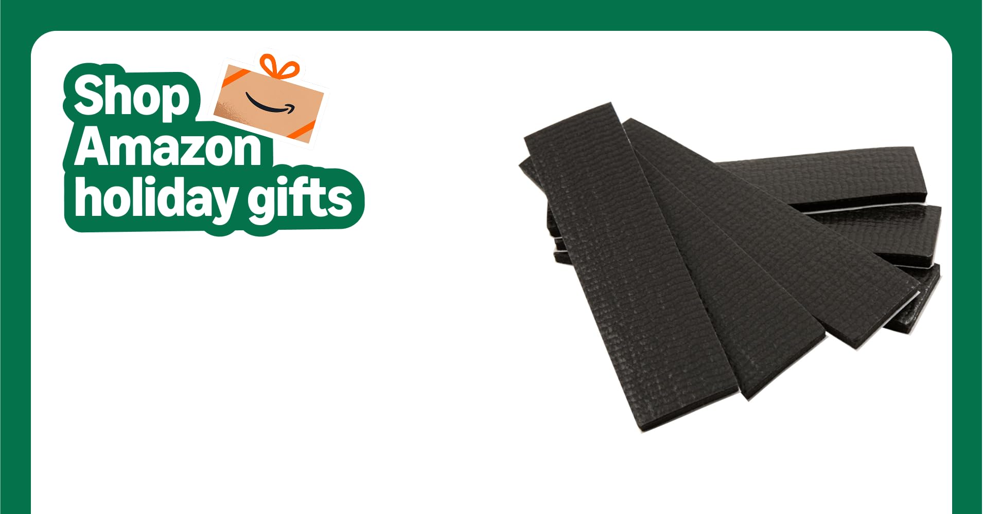 SoftTouch Self-Stick Non-Slip Surface Grip Pads - (6 pieces), 1" x 4" Strip - Black - 4739495N SoftTouch Self-Stick Non-Slip Surface Grip Pads - (6 pieces), 1" x 4" Strip - Black - 4739495N