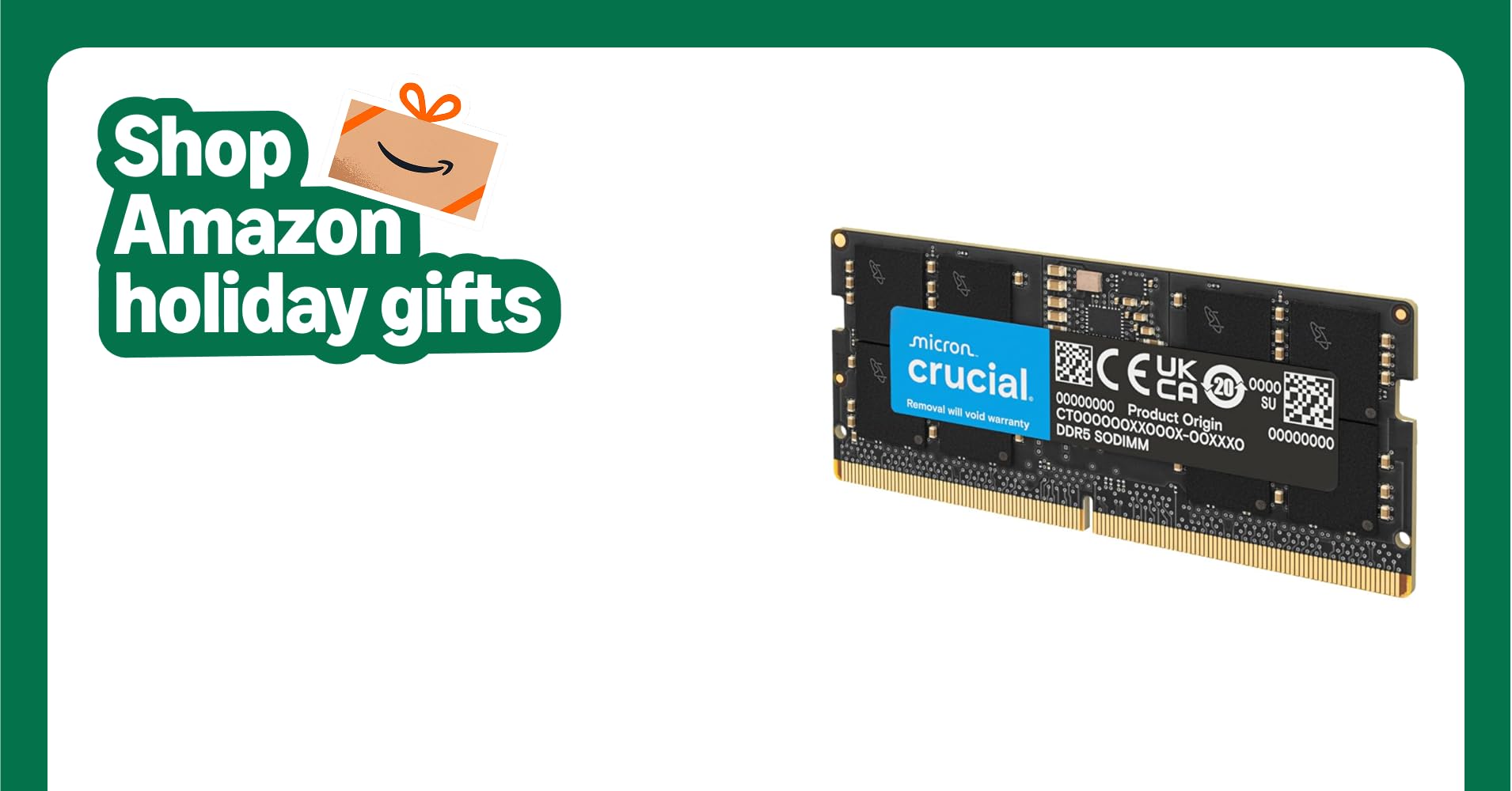 Crucial 48GB DDR5 RAM, 5600MHz (or 5200MHz or 4800MHz) Laptop Memory, SODIMM 262-Pin, Compatible with 13th Gen Intel Core and AMD Ryzen 6000 - CT48G56C46S5