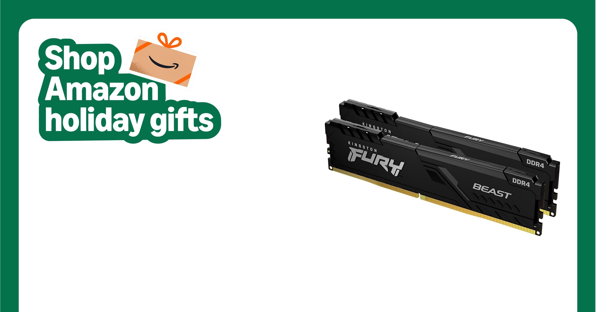 Kingston Fury Beast 32GB (2x16GB) 3200MHz DDR4 CL16 Desktop Memory Kit of 2 KF432C16BB1K2/32 Kingston Fury Beast 32GB (2x16GB) 3200MHz DDR4 CL16 Desktop Memory Kit of 2 KF432C16BB1K2/32