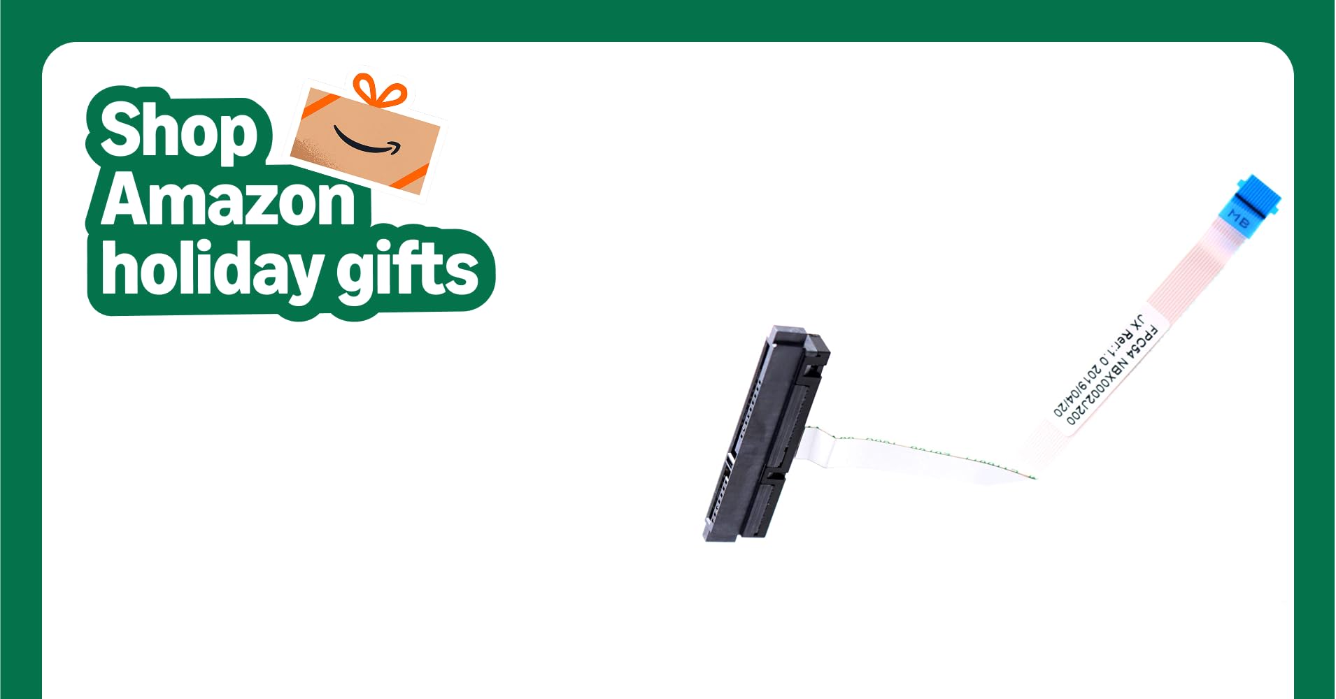 Deal4GO SATA Hard Drive Cable 2.5" HDD Cable Connector for HP Omen 15-DH 15-DH0xxx 15-DH0 15-DH0009TX 15-DH0008TX 15-DH0007TX 15-DH0006TX NBX0002J200 Deal4GO SATA Hard Drive Cable 2.5" HDD Cable Connector for HP Omen 15-DH 15-DH0xxx 15-DH0 15-DH0009TX 15-DH0008TX 15-DH0007TX 15-DH0006TX NBX0002J200