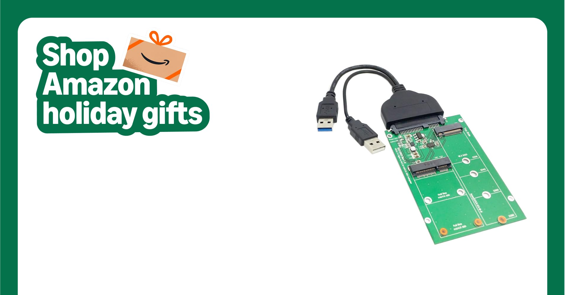 Chenyang 2 in 1 Mini SATA mSATA SSD & NGFF to 2.5" SATA III Hard Disk PCB Converter Adapter With USB 3.0 Data Cable Chenyang 2 in 1 Mini SATA mSATA SSD & NGFF to 2.5" SATA III Hard Disk PCB Converter Adapter With USB 3.0 Data Cable