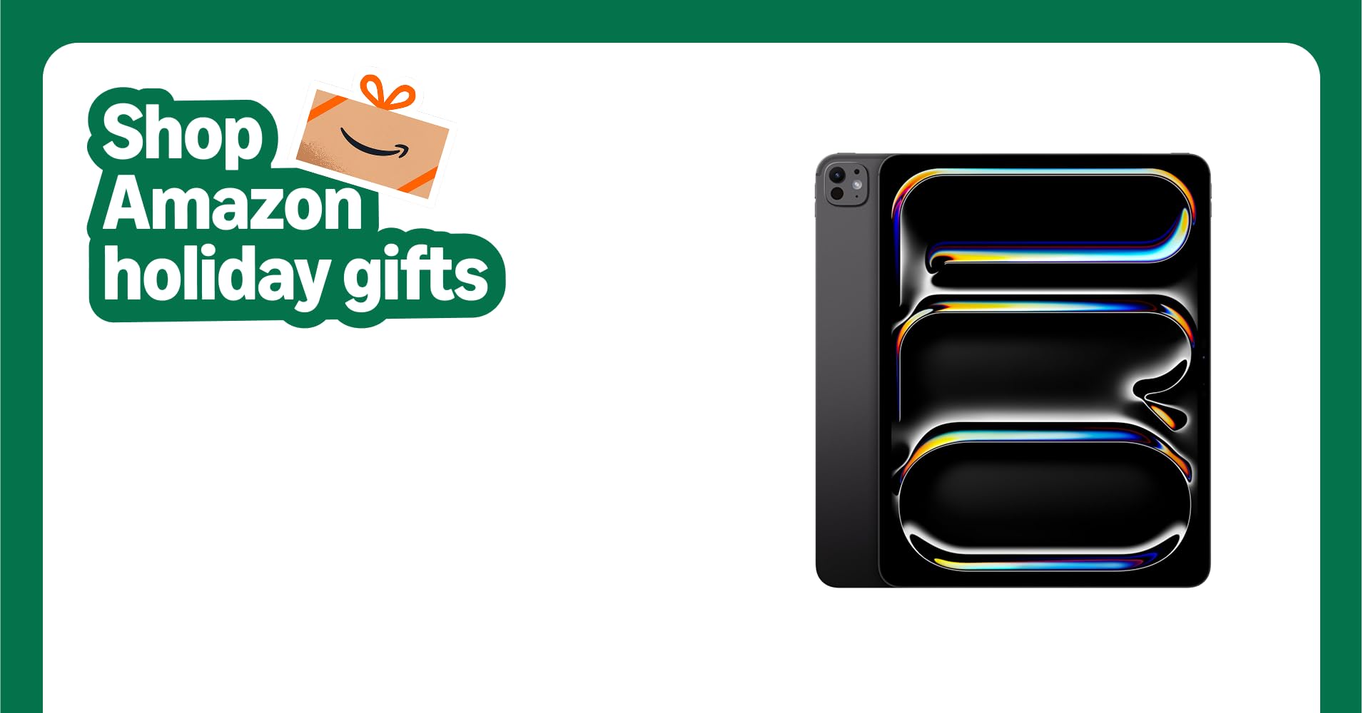 Close up of the thin M4 iPad Pro with Magic Keyboard