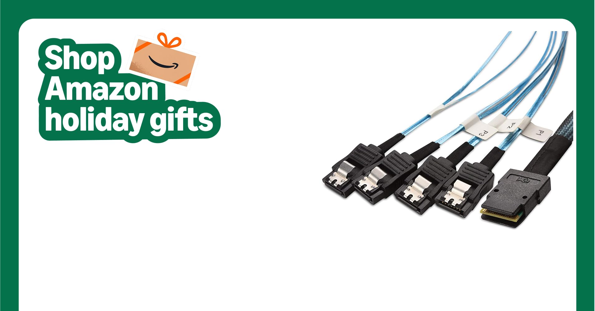 Cable Matters Internal Mini SAS to SATA Cable 1.6 Feet (SFF-8087 to SATA Forward Breakout) Cable Matters Internal Mini SAS to SATA Cable 1.6 Feet (SFF-8087 to SATA Forward Breakout)