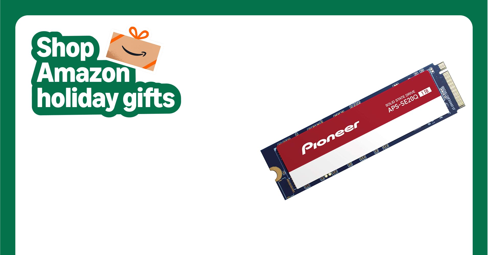 Pioneer 1TB SSD NVMe PCIe M.2 2280 Gen 3x4 R/W Speed up to 3400/2000MB/s Internal Solid State Drive for PC, Laptop (APS-SE20Q-1T) Pioneer 1TB SSD NVMe PCIe M.2 2280 Gen 3x4 R/W Speed up to 3400/2000MB/s Internal Solid State Drive for PC, Laptop (APS-SE20Q-1T)