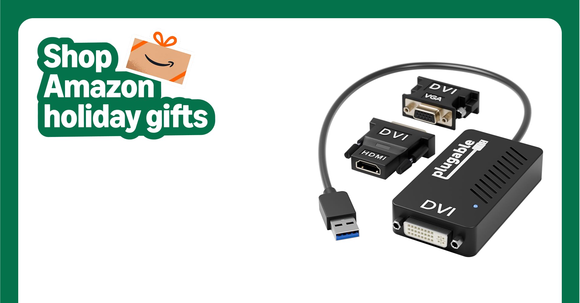 Plugable USB 3.0 to DVI/VGA/HDMI Video Graphics Adapter for Multiple Monitors up to 2048x1152 Supports Windows 11, 10, 8.1, 7, XP, and Mac 10.14+ Plugable USB 3.0 to DVI/VGA/HDMI Video Graphics Adapter for Multiple Monitors up to 2048x1152 Supports Windows 11, 10, 8.1, 7, XP, and Mac 10.14+