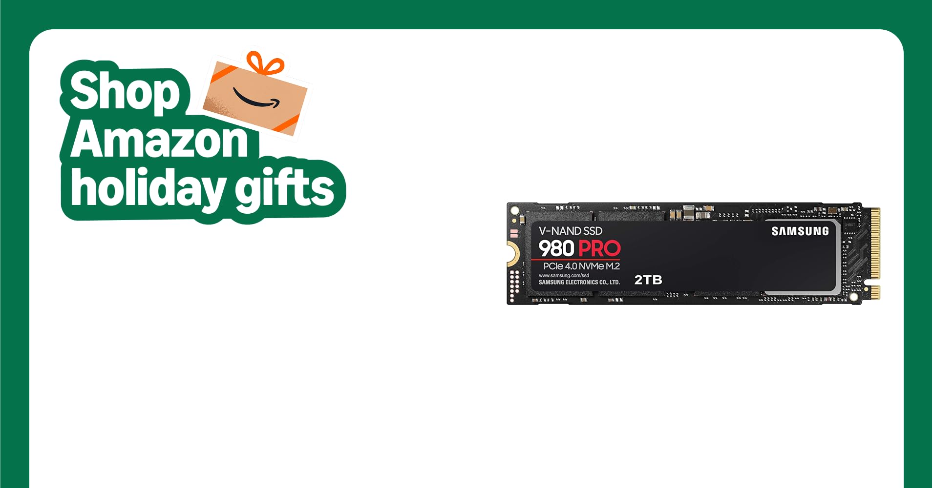 Samsung 980 PRO SSD 2TB PCIe NVMe Gen 4 Gaming M.2 Internal Solid State Drive Memory Card, Maximum Speed, Thermal Control MZ-V8P2T0B/AM Samsung 980 PRO SSD 2TB PCIe NVMe Gen 4 Gaming M.2 Internal Solid State Drive Memory Card, Maximum Speed, Thermal Control MZ-V8P2T0B/AM