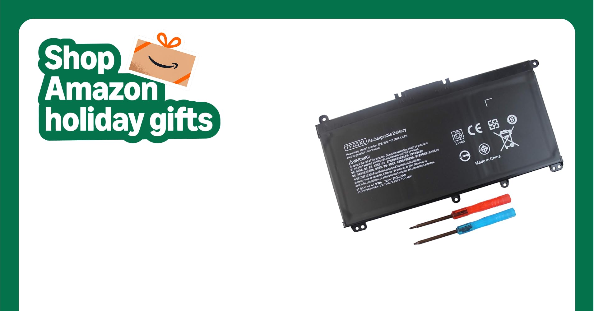 TF03XL 920070-855 Battery for HP Pavilion 15-CC023CL 15-CC050WM 15-CC563ST 17-AR050WM 15-CC 15-CD 14-BF Series 920046-421 920046-121 920046-541 HSTNN-LB7X HSTNN-IB7Y HSTNN-LB7J - 12 Months Warranty TF03XL 920070-855 Battery for HP Pavilion 15-CC023CL 15-CC050WM 15-CC563ST 17-AR050WM 15-CC 15-CD 14-BF Series 920046-421 920046-121 920046-541 HSTNN-LB7X HSTNN-IB7Y HSTNN-LB7J - 12 Months Warranty