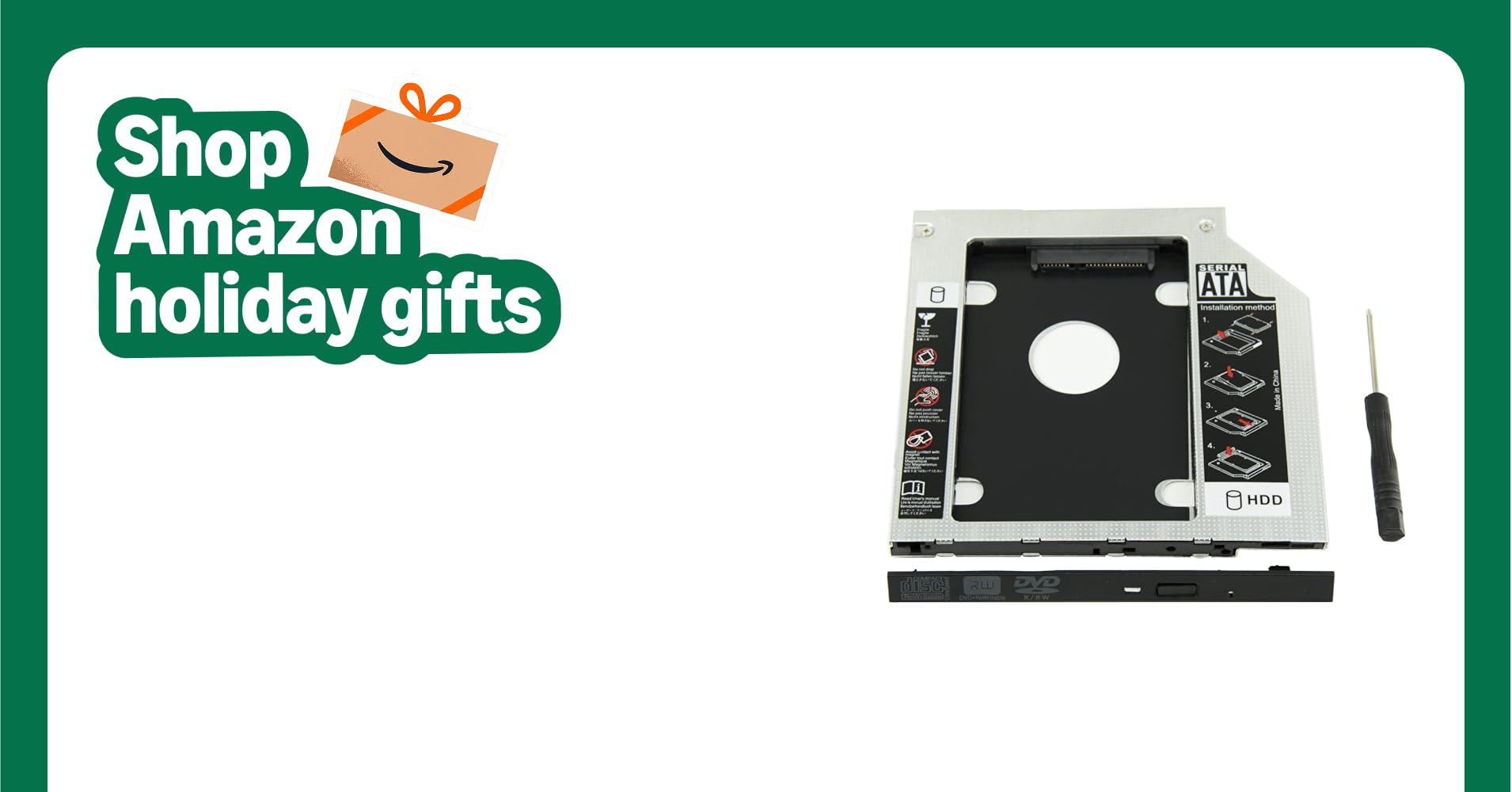 Highfine Universal 9.5mm SATA to SATA 2nd SSD HDD Hard Drive Caddy Adapter Tray Enclosures for DELL HP Lenovo ThinkPad ACER Gateway ASUS Sony Samsung MSI Laptop Highfine Universal 9.5mm SATA to SATA 2nd SSD HDD Hard Drive Caddy Adapter Tray Enclosures for DELL HP Lenovo ThinkPad ACER Gateway ASUS Sony Samsung MSI Laptop