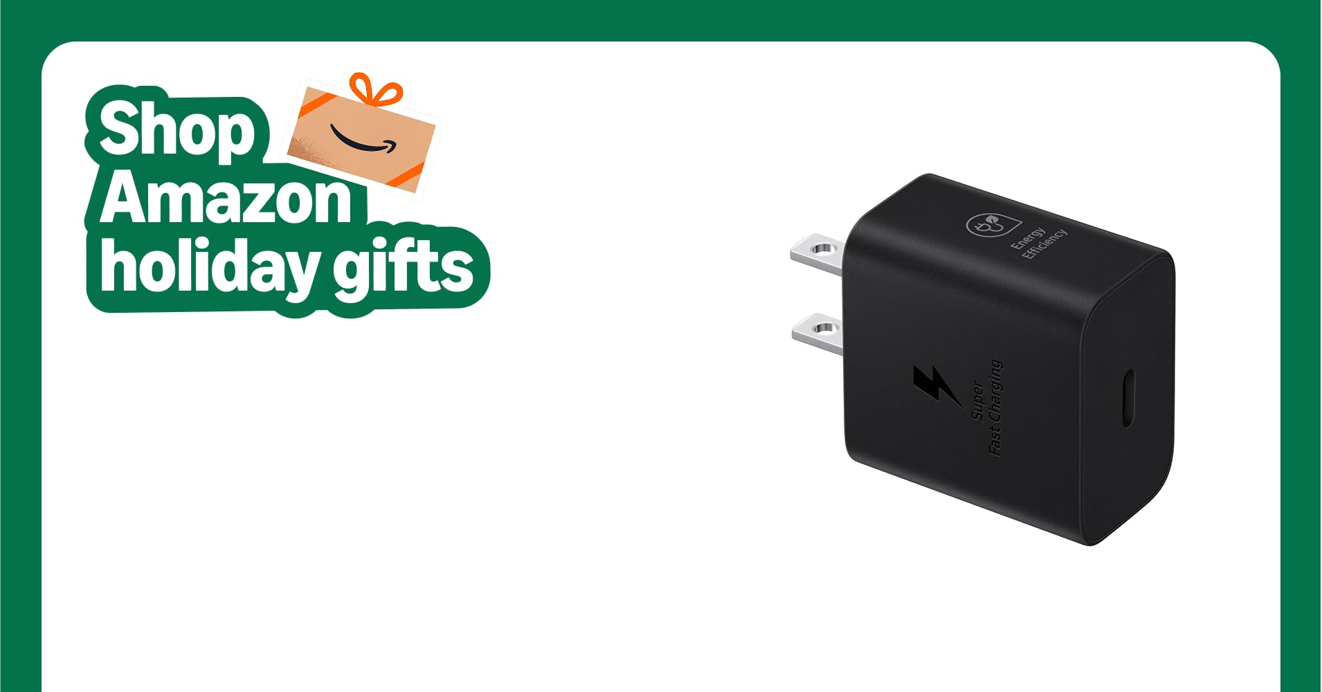 Samsung 25W Wall Charger Power Adapter, Cable Not Included, Super Fast Charging, Compact Design, Energy Efficient, Compatible with Galaxy and USB Type C Devices, Black Samsung 25W Wall Charger Power Adapter, Cable Not Included, Super Fast Charging, Compact Design, Energy Efficient, Compatible with Galaxy and USB Type C Devices, Black