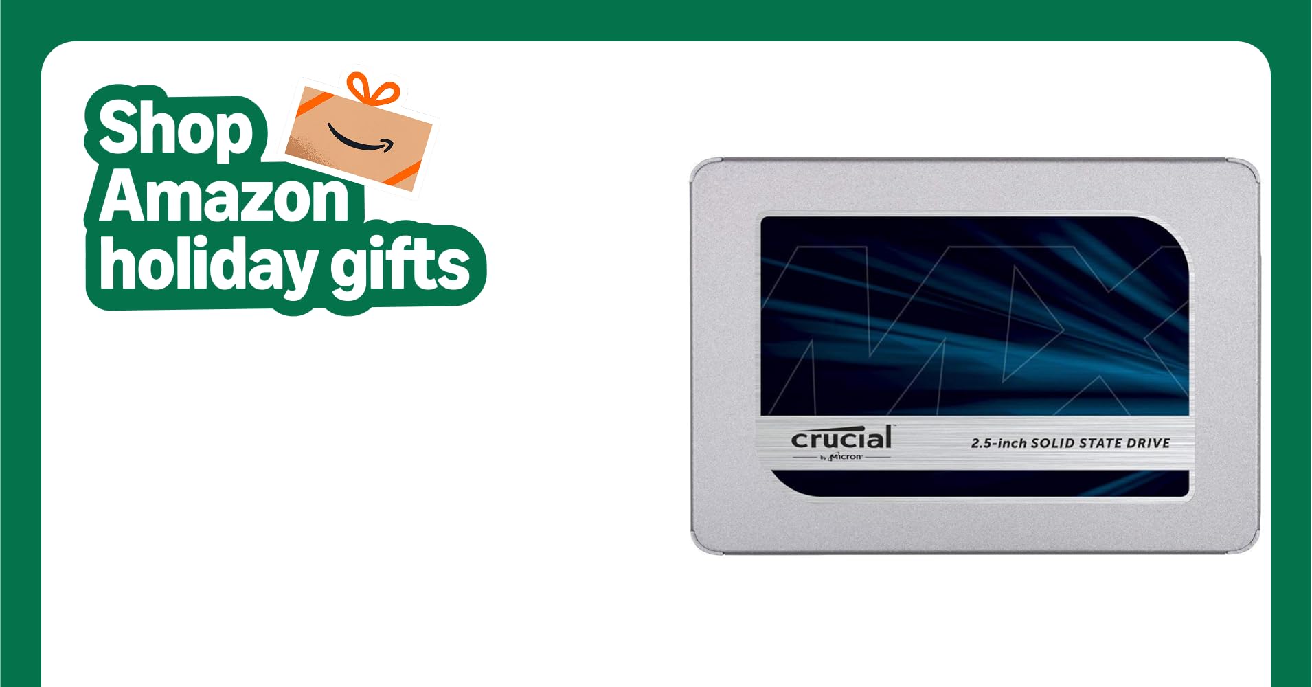 Crucial MX500 500GB 3D NAND SATA 2.5 Inch Internal SSD - CT500MX500SSD1, Blue/Gray