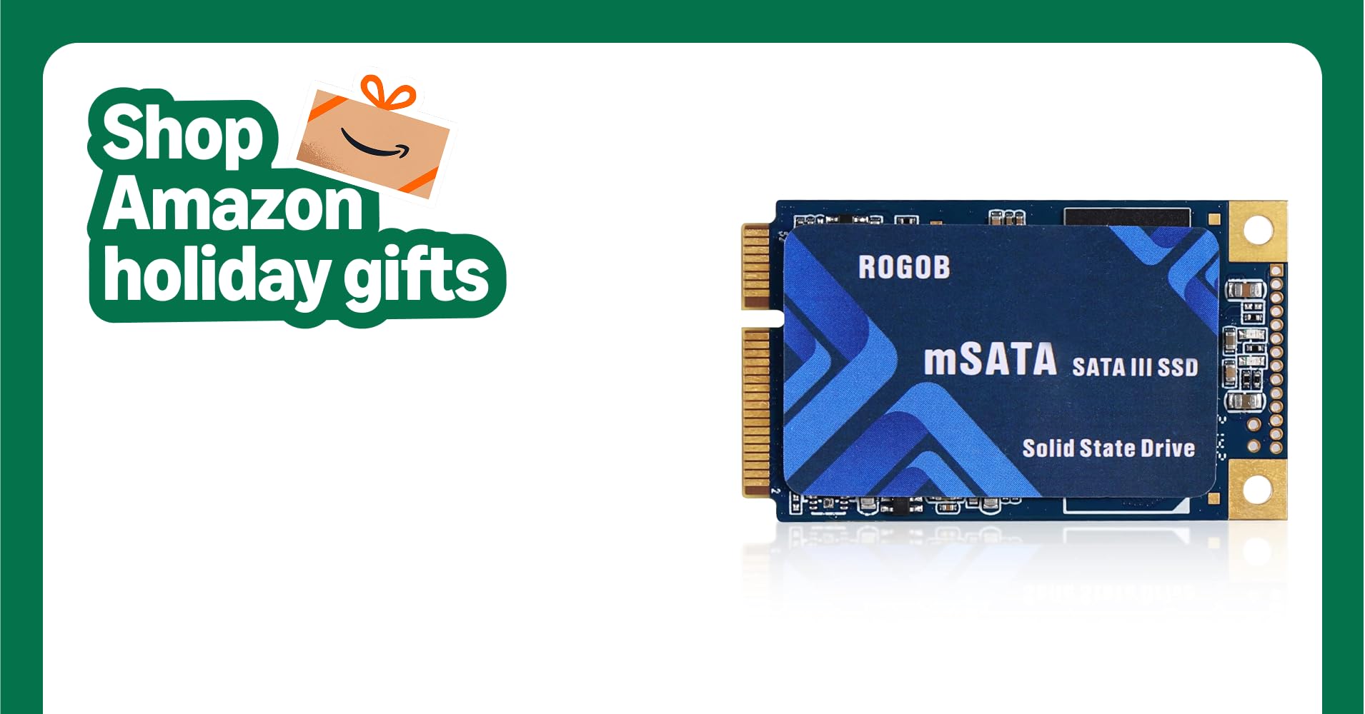 ROGOB 512GB mSATA SSD SATA III 6Gb/s Small Form Internal Solid State Drive Mini Hard Disk for Ultrabook Desktop PC Laptop (30 x 50mm)