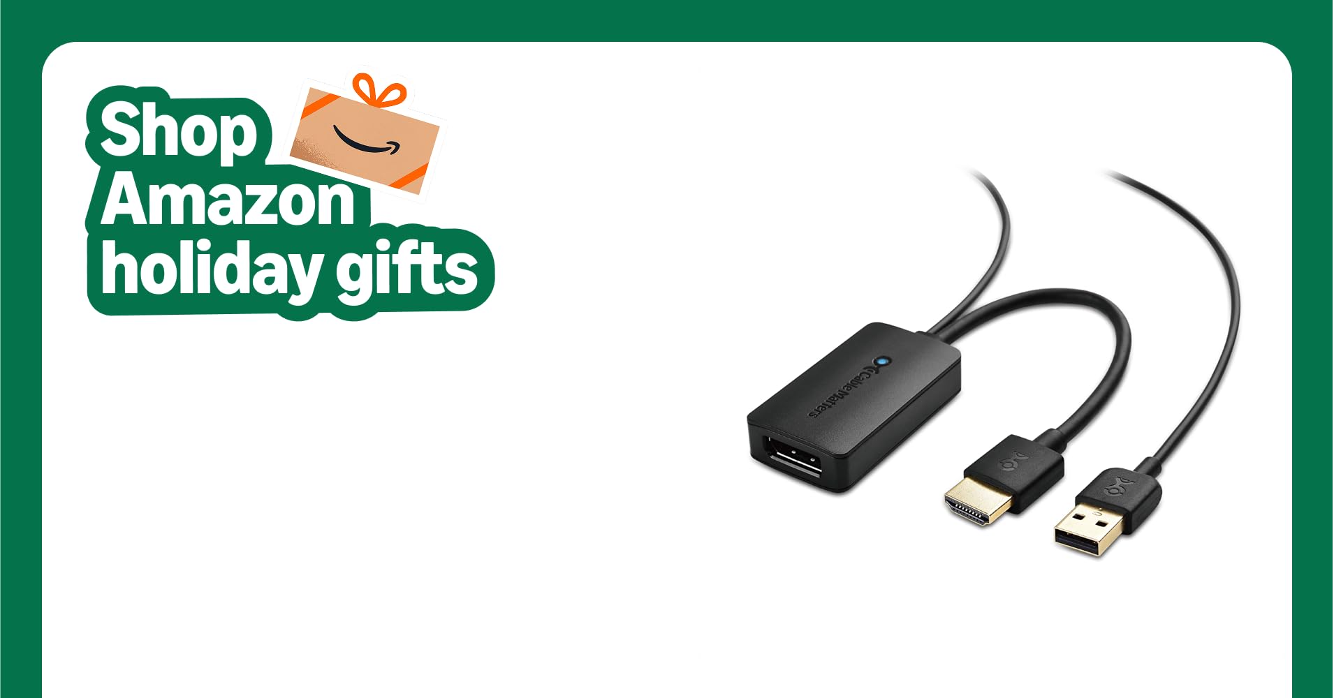 Cable Matters HDMI to DisplayPort Adapter (HDMI to DP Adapter) with 4K Video Resolution Support