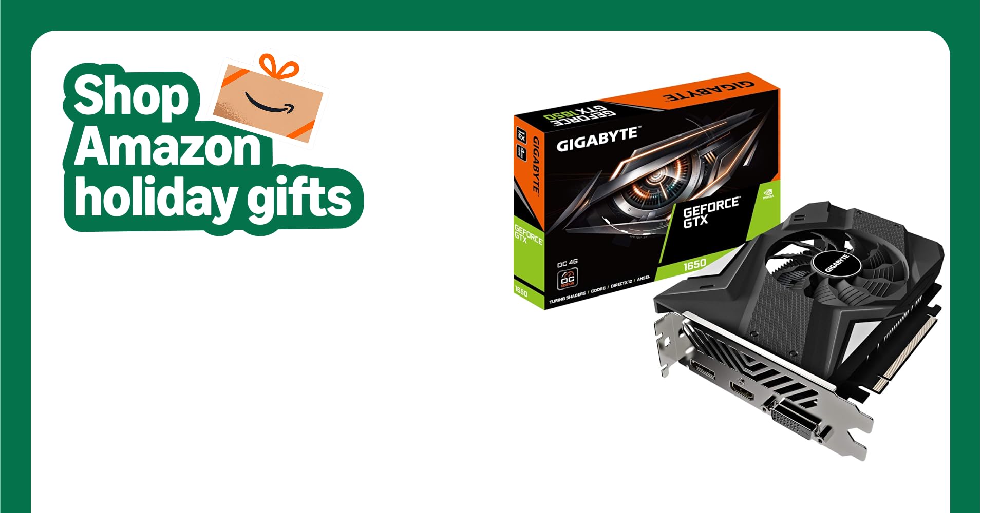 Gigabyte GeForce GTX 1650 D6 OC 4GB Graphics Card GV-N1656OC-4GD V2 Gigabyte GeForce GTX 1650 D6 OC 4GB Graphics Card GV-N1656OC-4GD V2